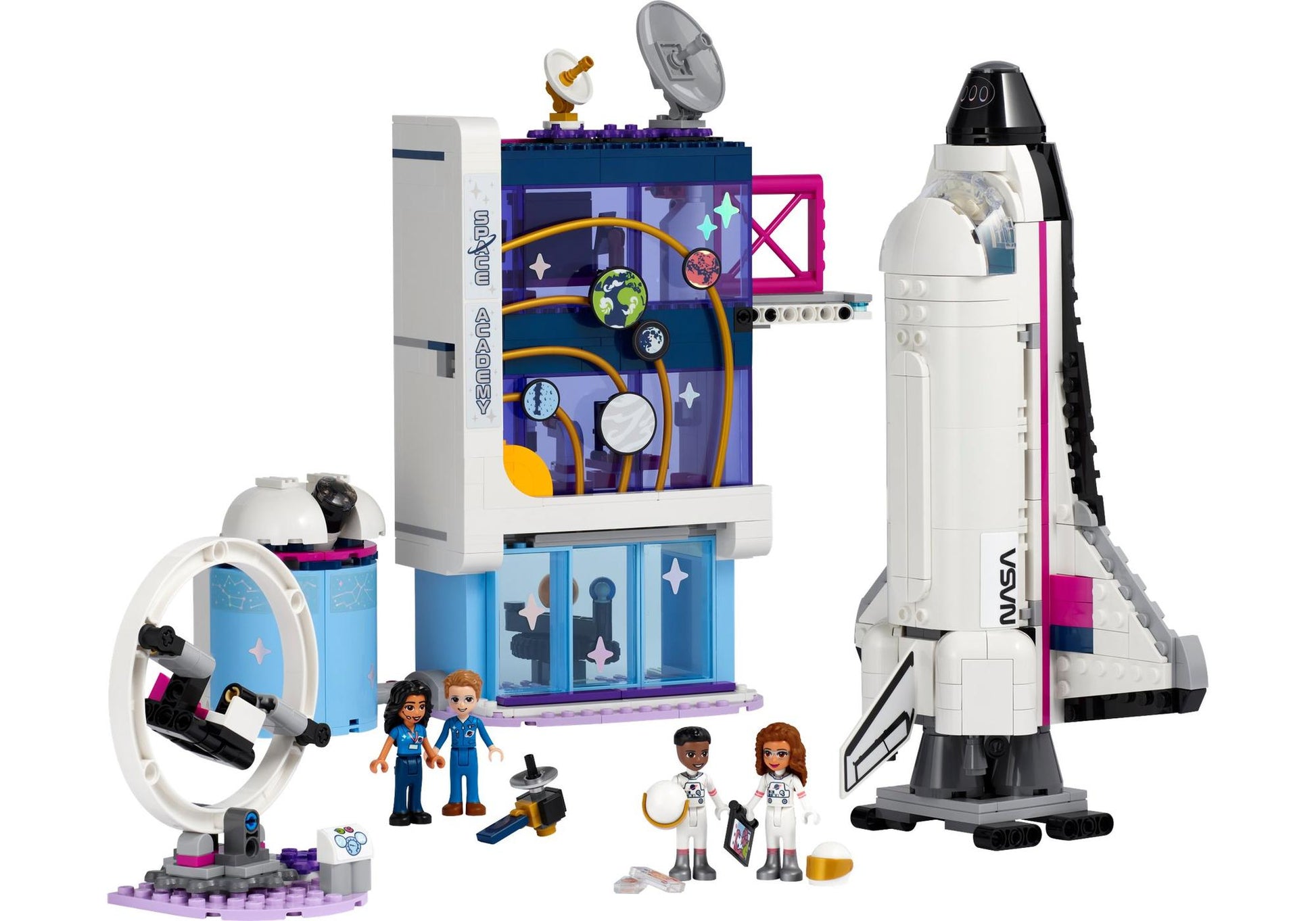 Lego 41713 Friends Olivias Raumfahrt-Akademie - plegobil