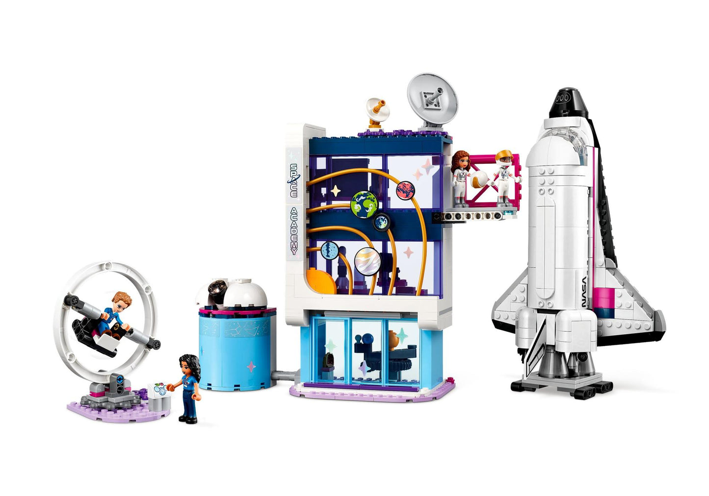 Lego 41713 Friends Olivias Raumfahrt-Akademie - plegobil