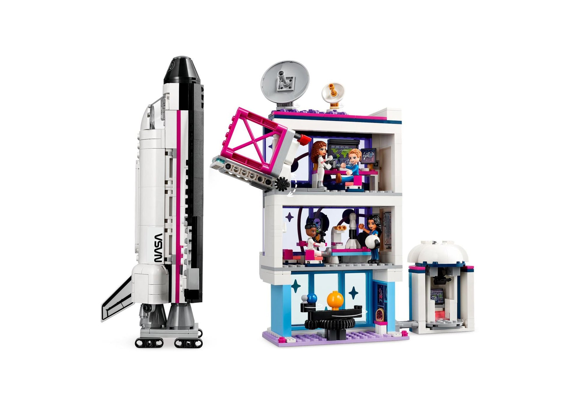 Lego 41713 Friends Olivias Raumfahrt-Akademie - plegobil