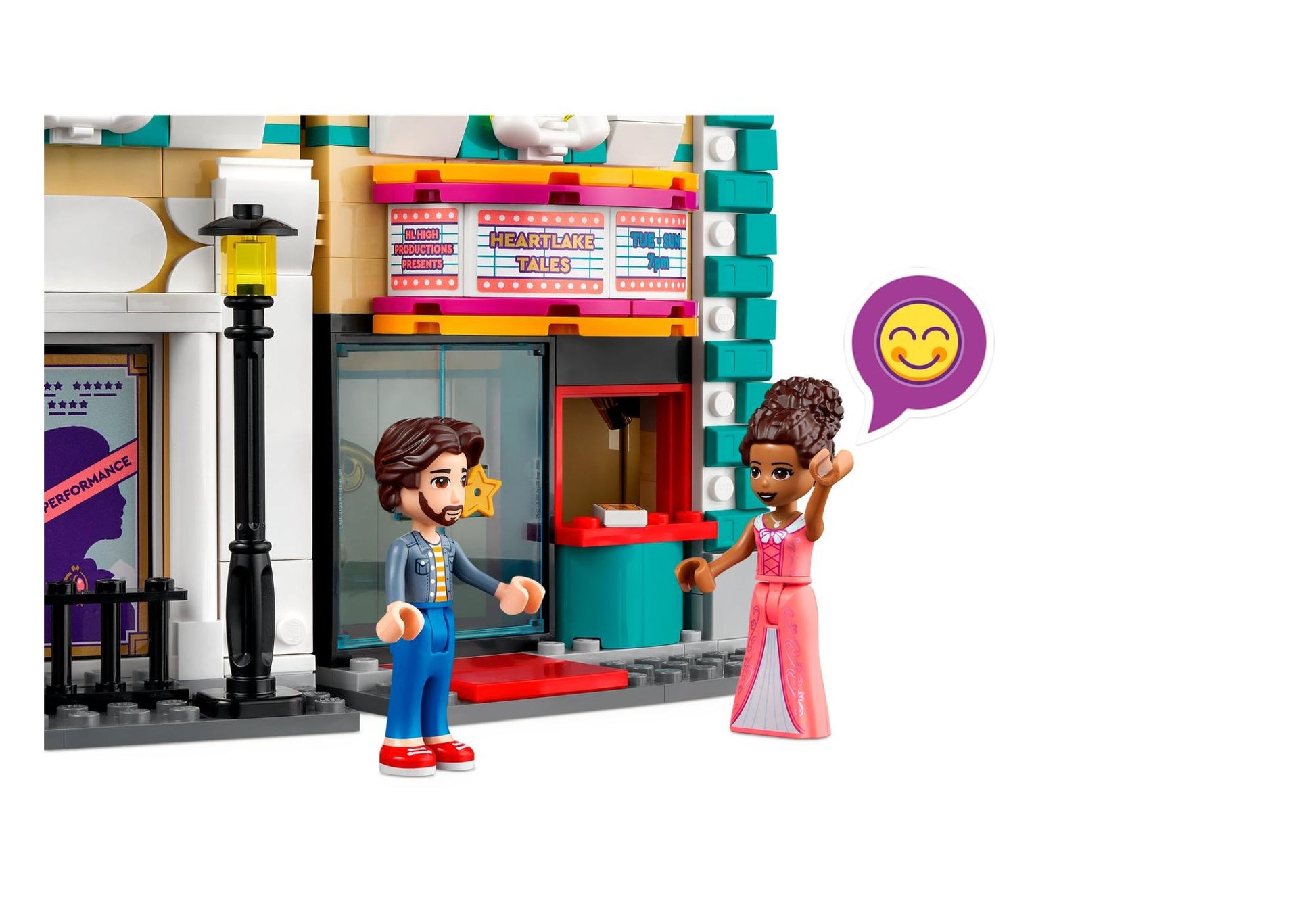 Lego 41714 Friends Andreas Theaterschule - plegobil