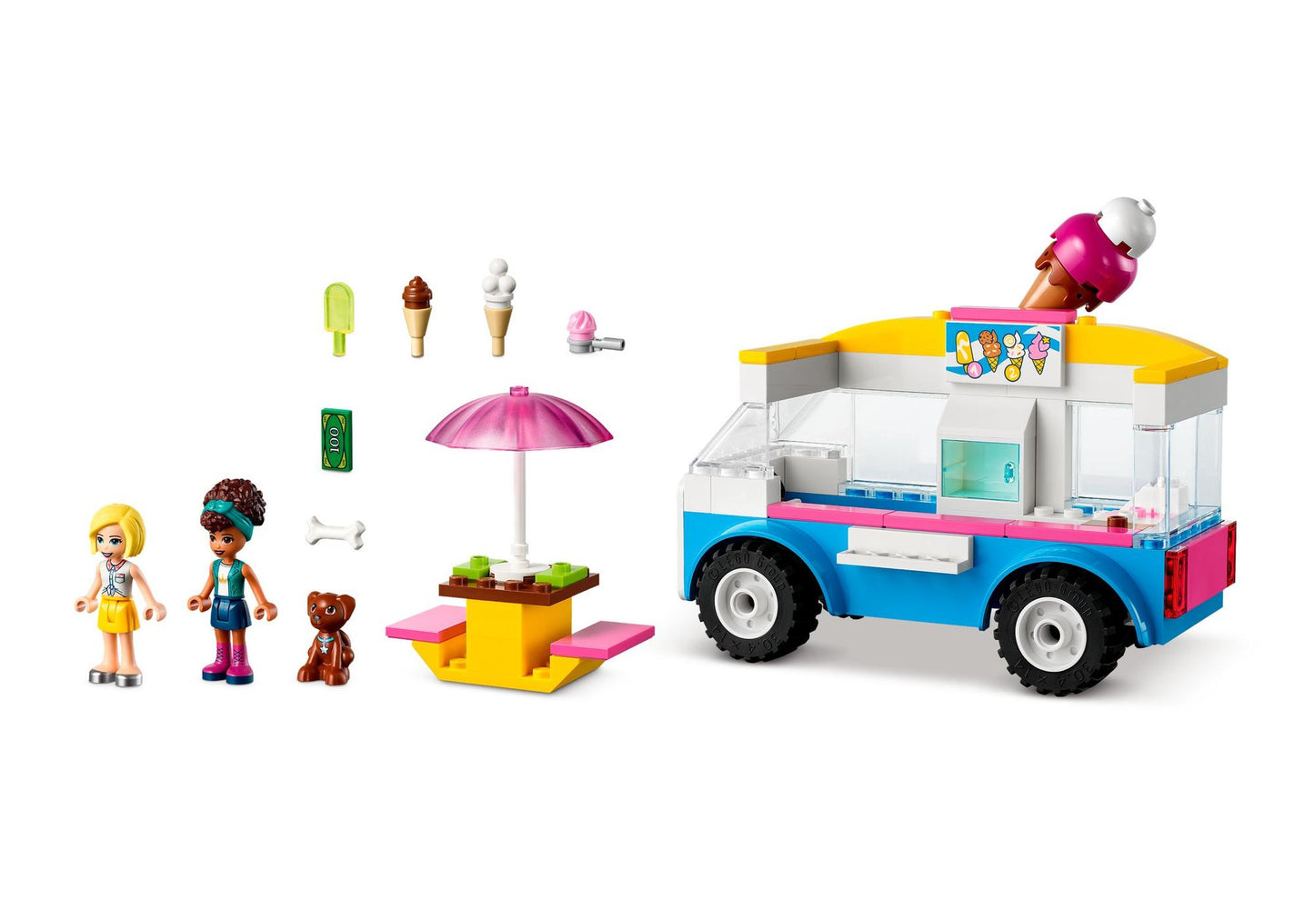 Lego 41715 Friends Eiswagen - plegobil