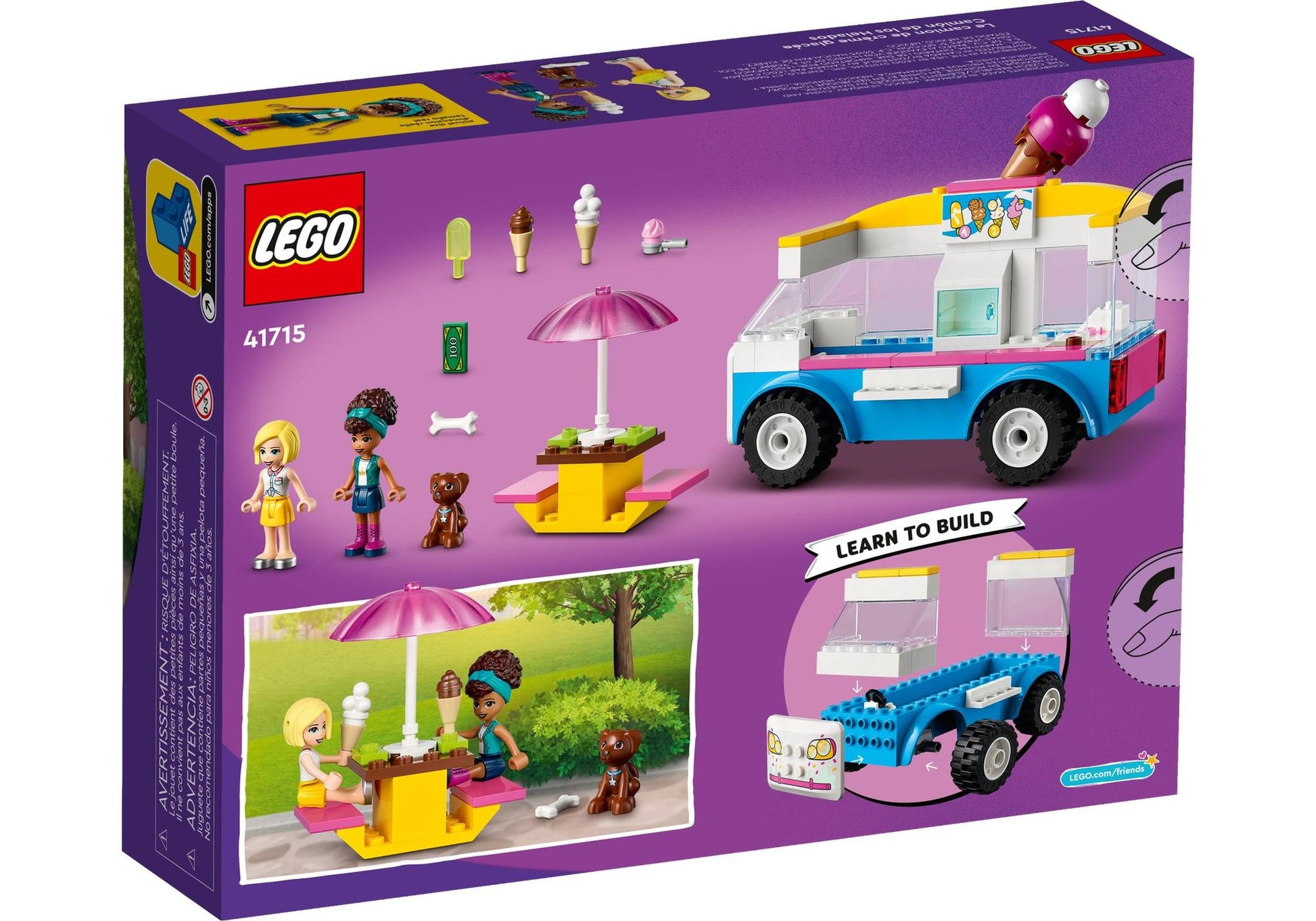 Lego 41715 Friends Eiswagen - plegobil