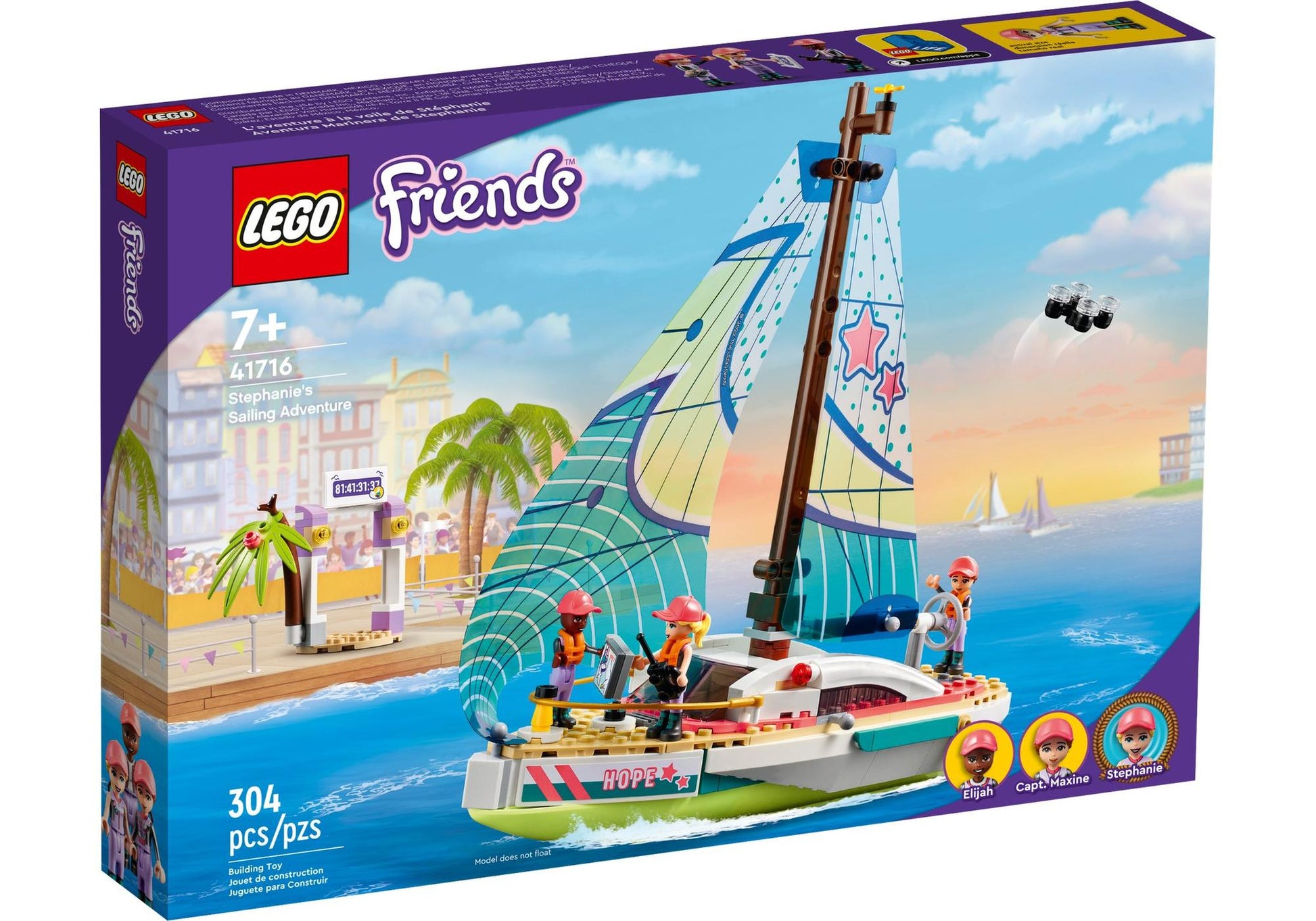 Lego 41716 Friends Stephanies Segelabenteuer - plegobil