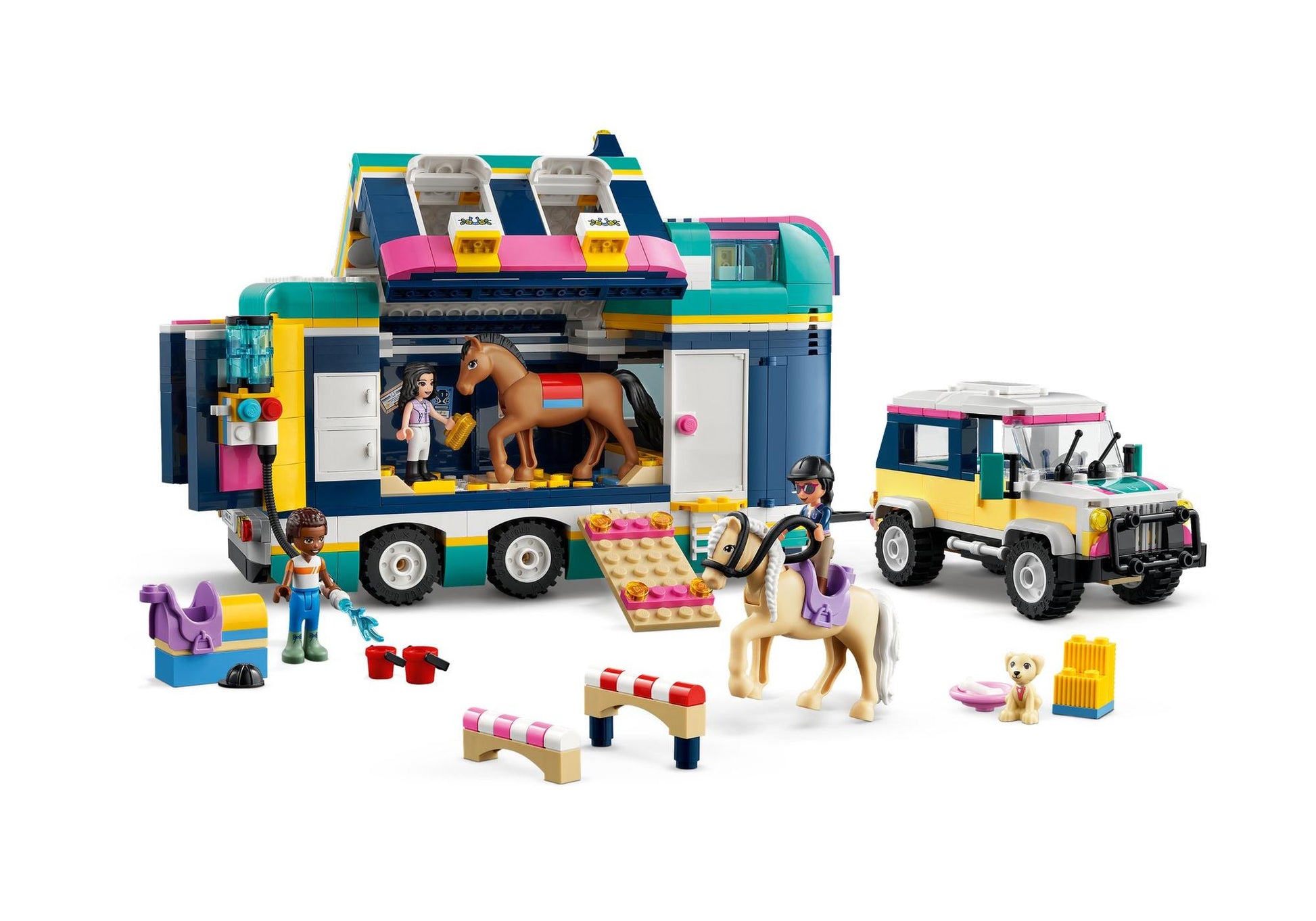 Lego 41722 Friends Pferdeanhänger - plegobil