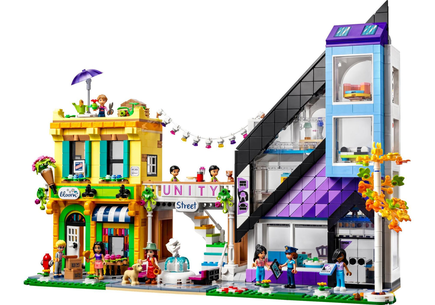 Lego 41732 Friends Stadtzentrum - plegobil