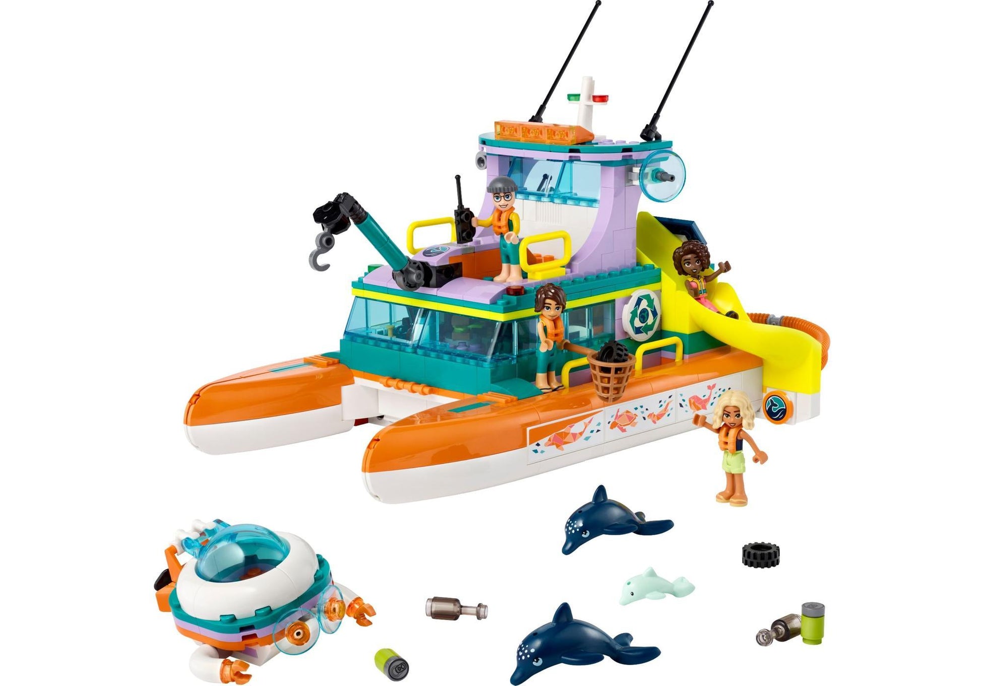 Lego 41734 Friends Seerettungsboot - plegobil