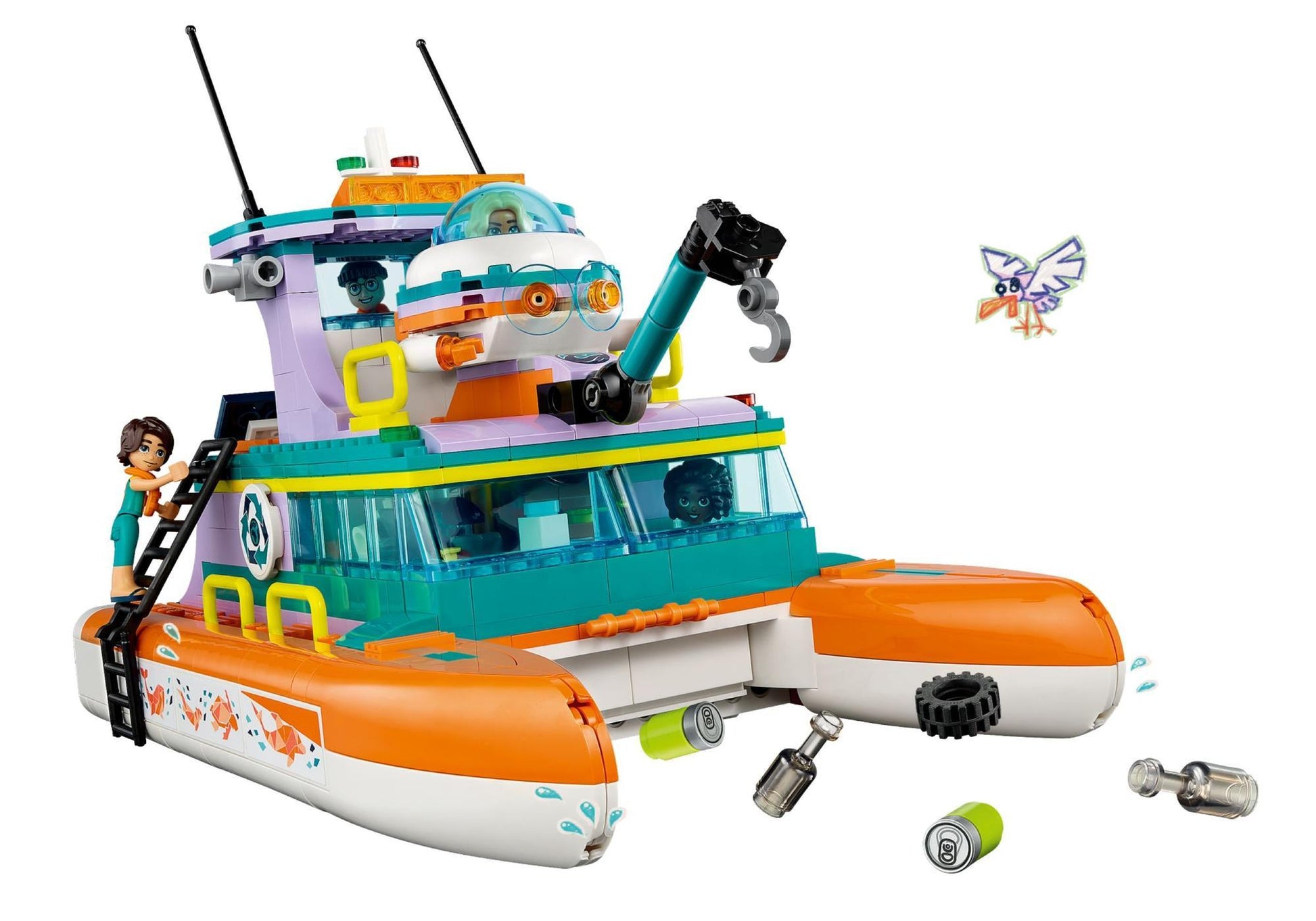Lego 41734 Friends Seerettungsboot - plegobil