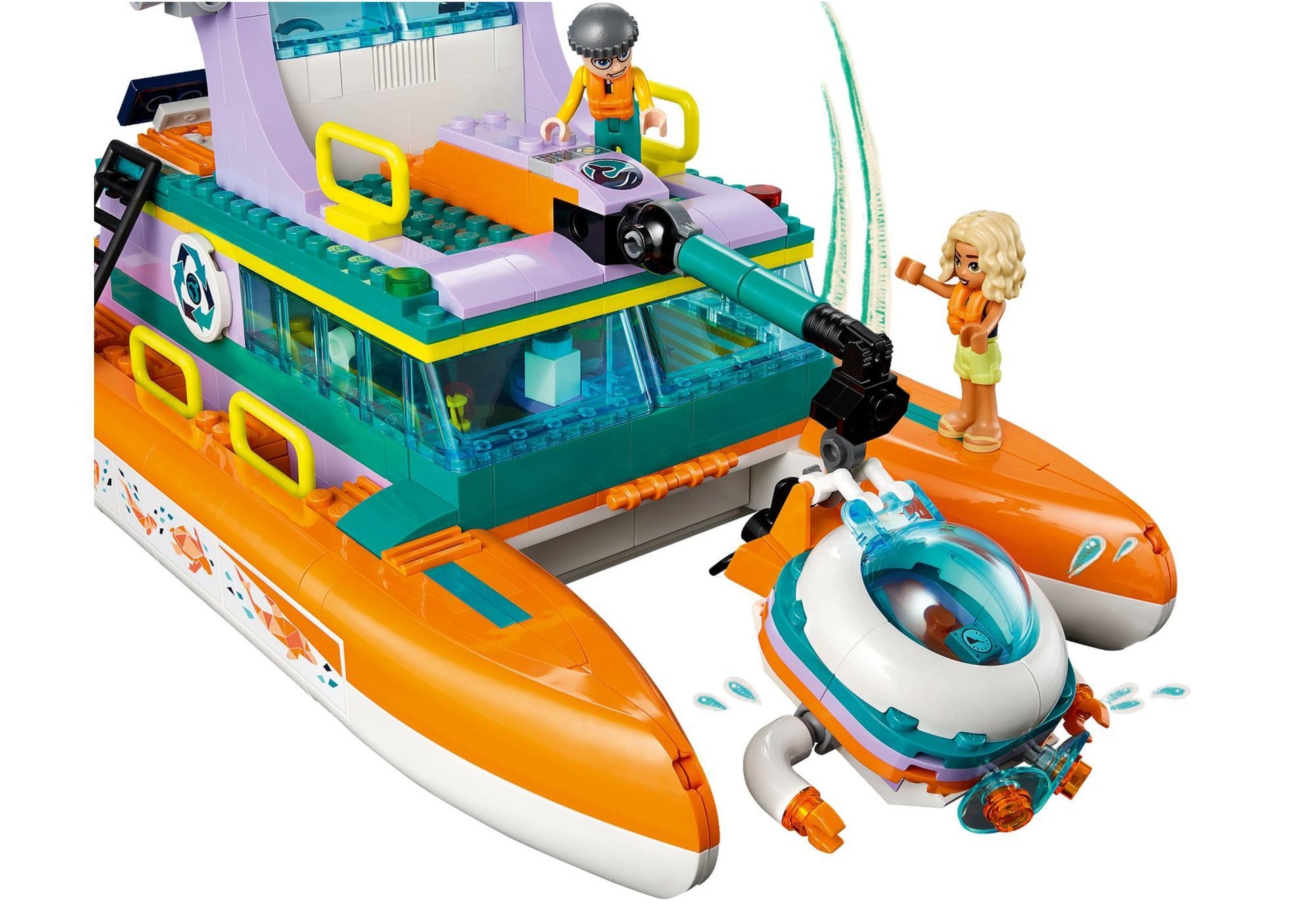 Lego 41734 Friends Seerettungsboot - plegobil