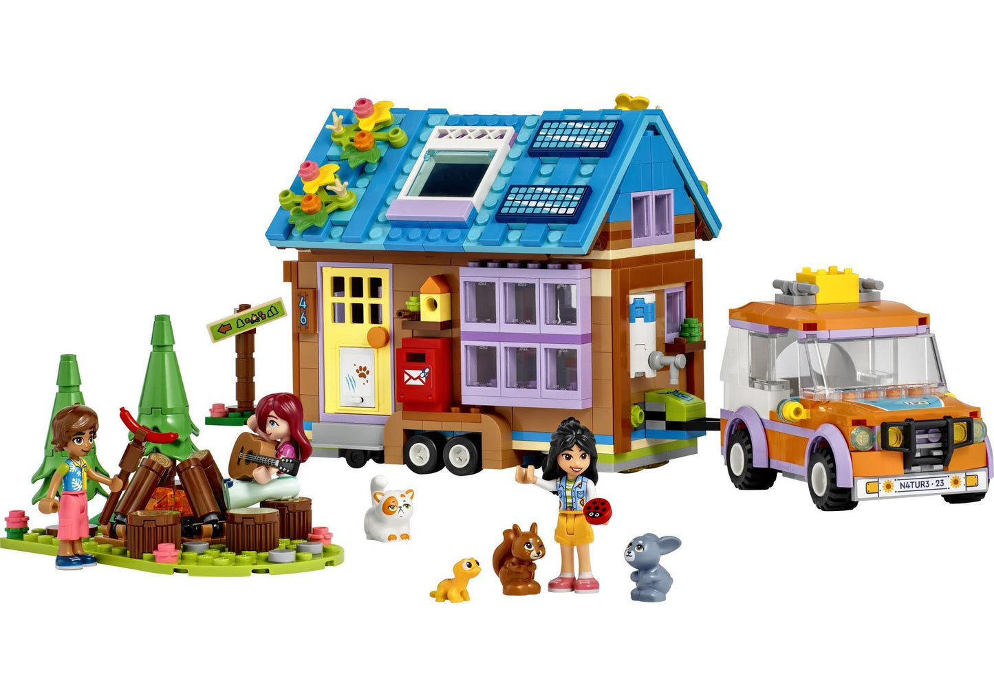 Lego 41735 Friends Mobiles Haus - plegobil