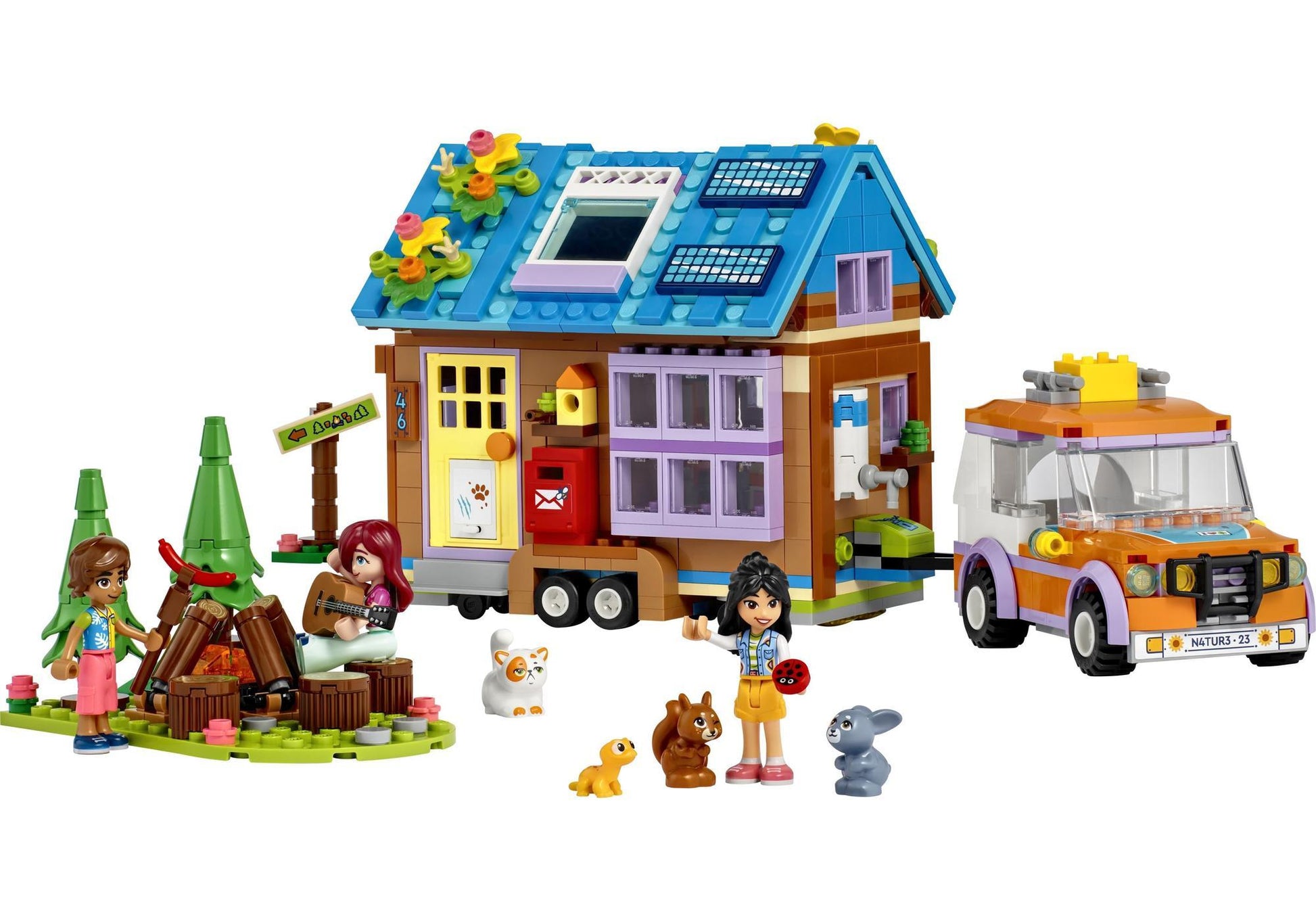 Lego 41735 Friends Mobiles Haus - plegobil