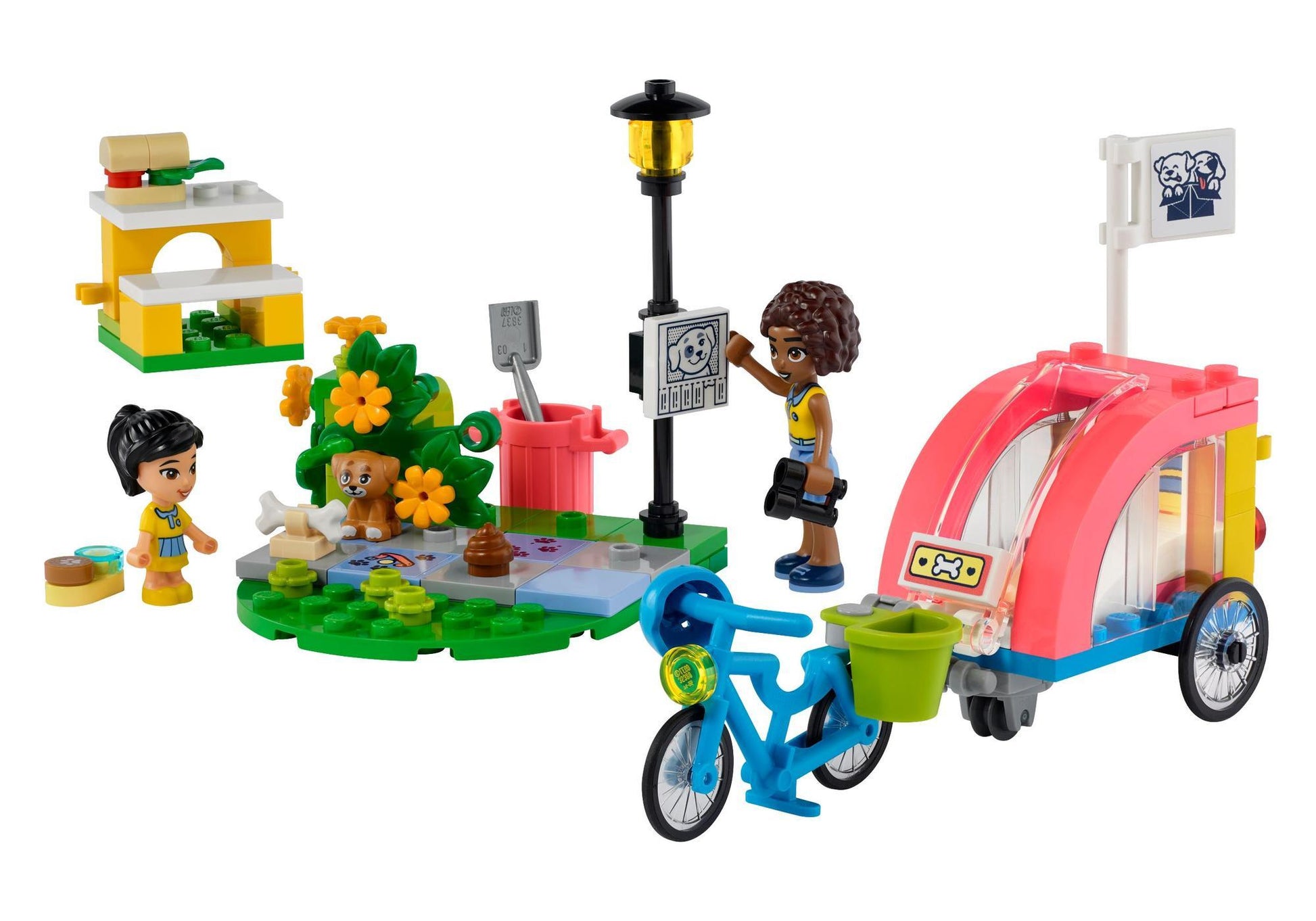 Lego 41738 Friends Hunderettungsfahrrad - plegobil