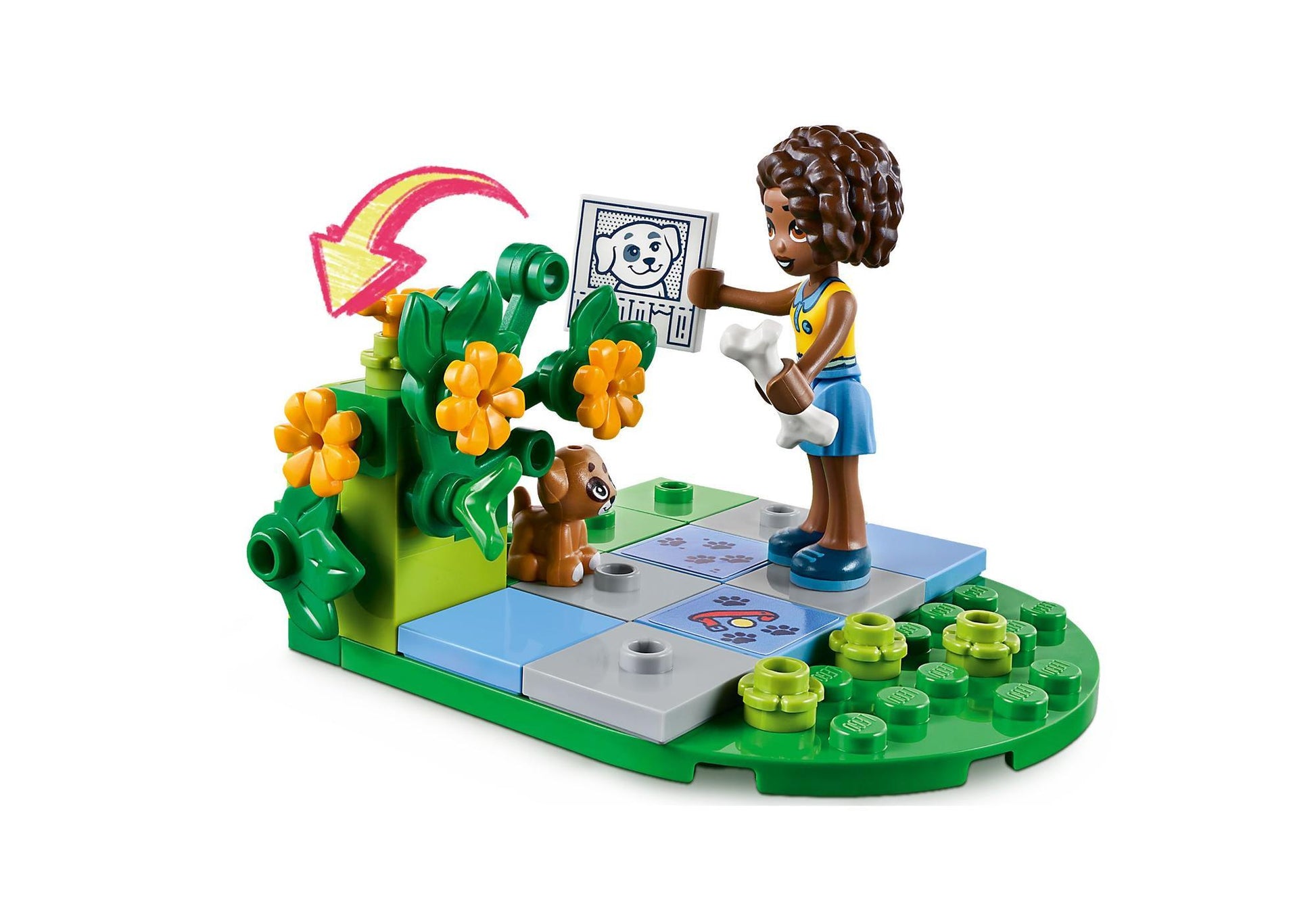 Lego 41738 Friends Hunderettungsfahrrad - plegobil