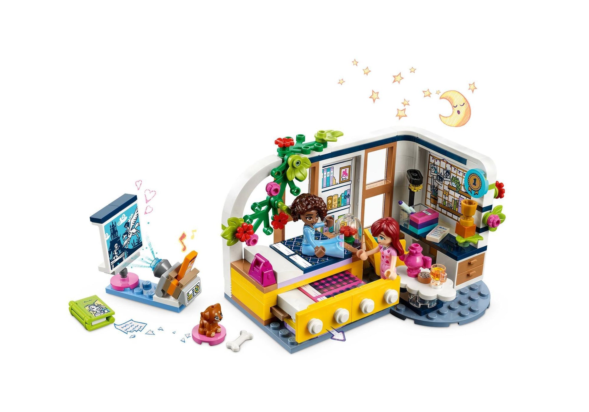 Lego 41740 Friends Aliyas Zimmer - plegobil