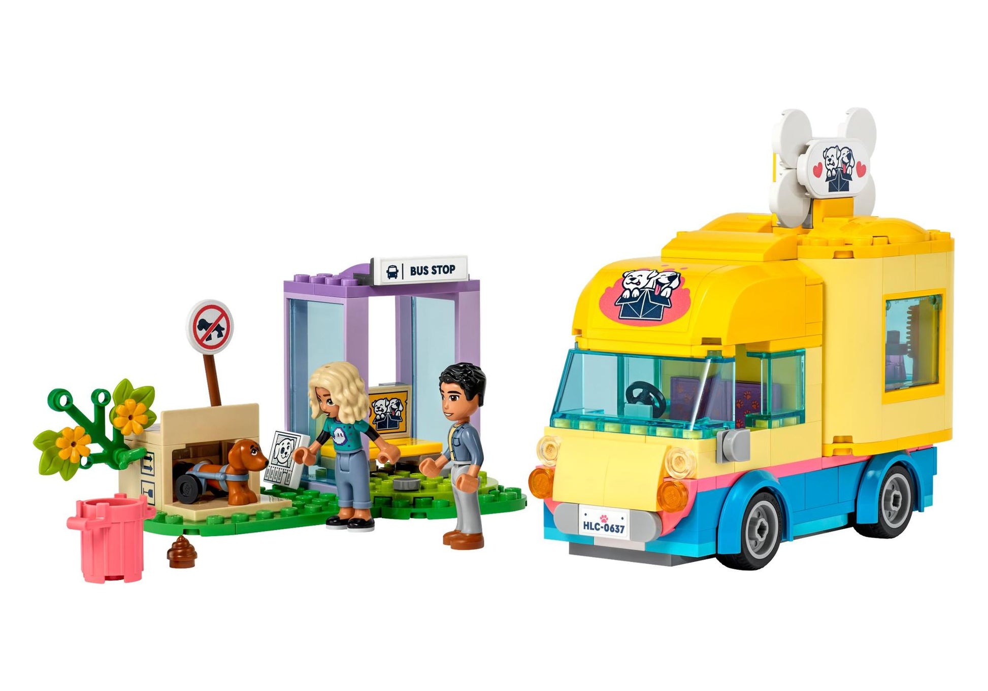 Lego 41741 Friends Hunderettungswagen - plegobil