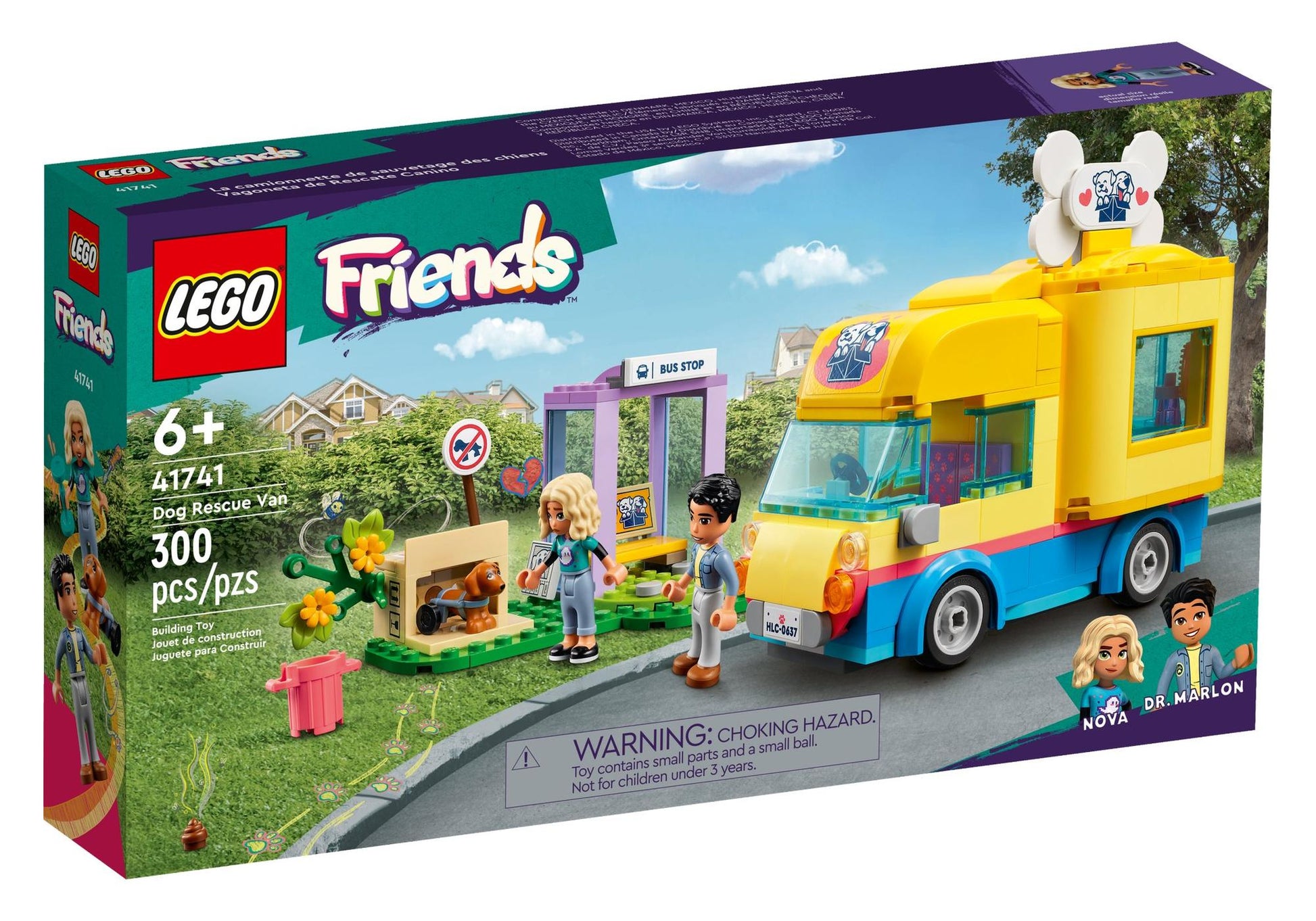 Lego 41741 Friends Hunderettungswagen - plegobil