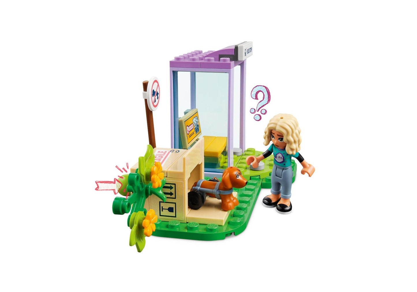 Lego 41741 Friends Hunderettungswagen - plegobil