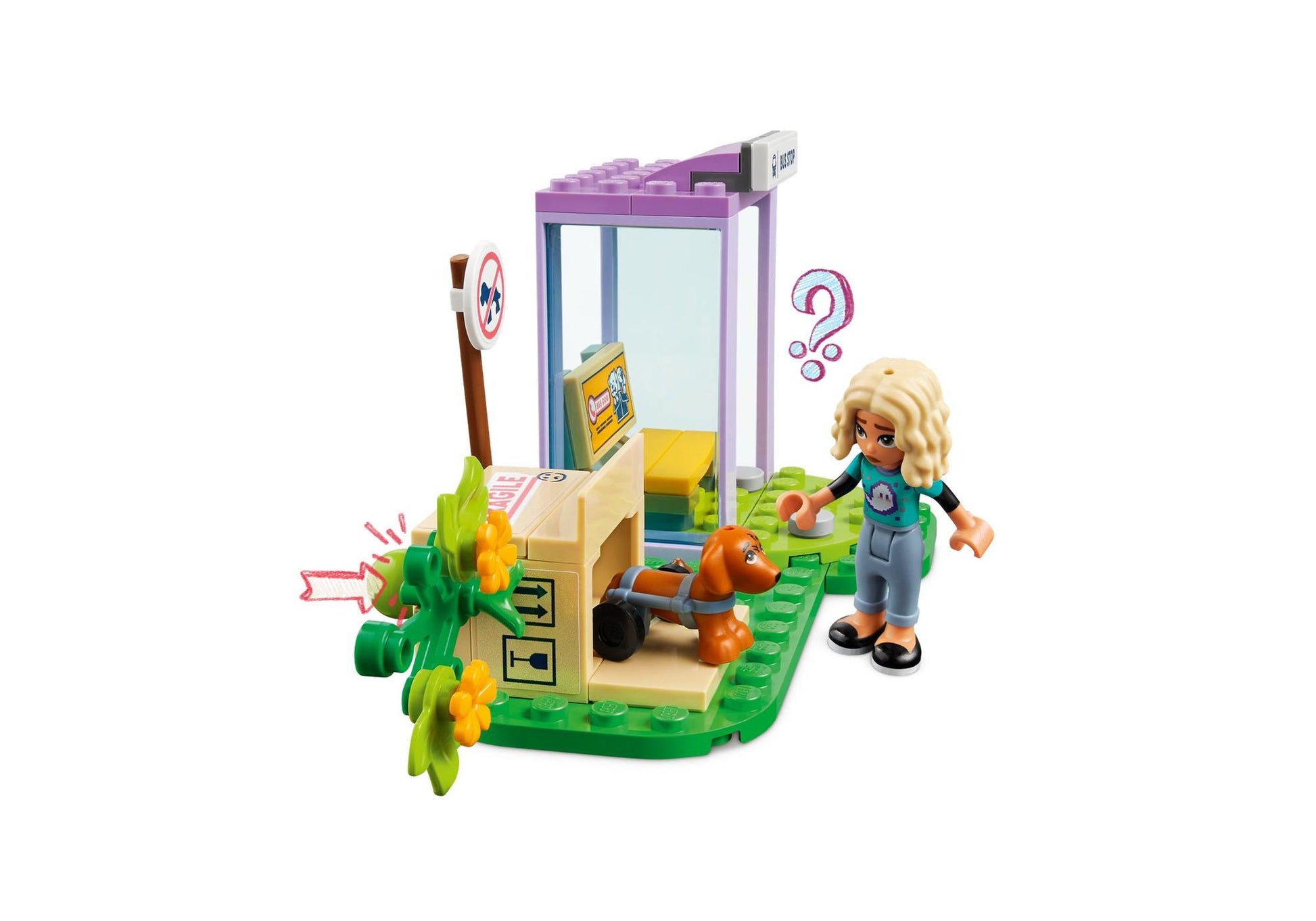 Lego 41741 Friends Hunderettungswagen - plegobil