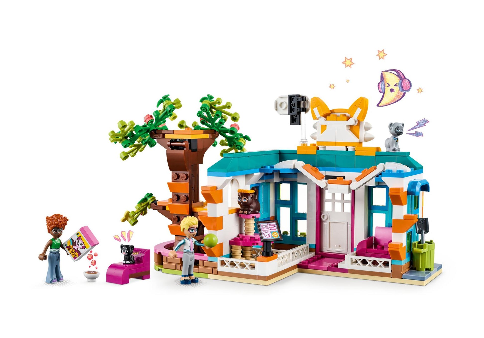 Lego 41742 Friends Katzenhotel - plegobil