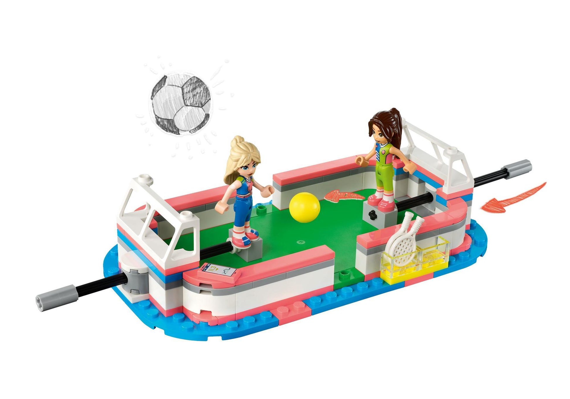 Lego 41744 Friends Sportzentrum - plegobil