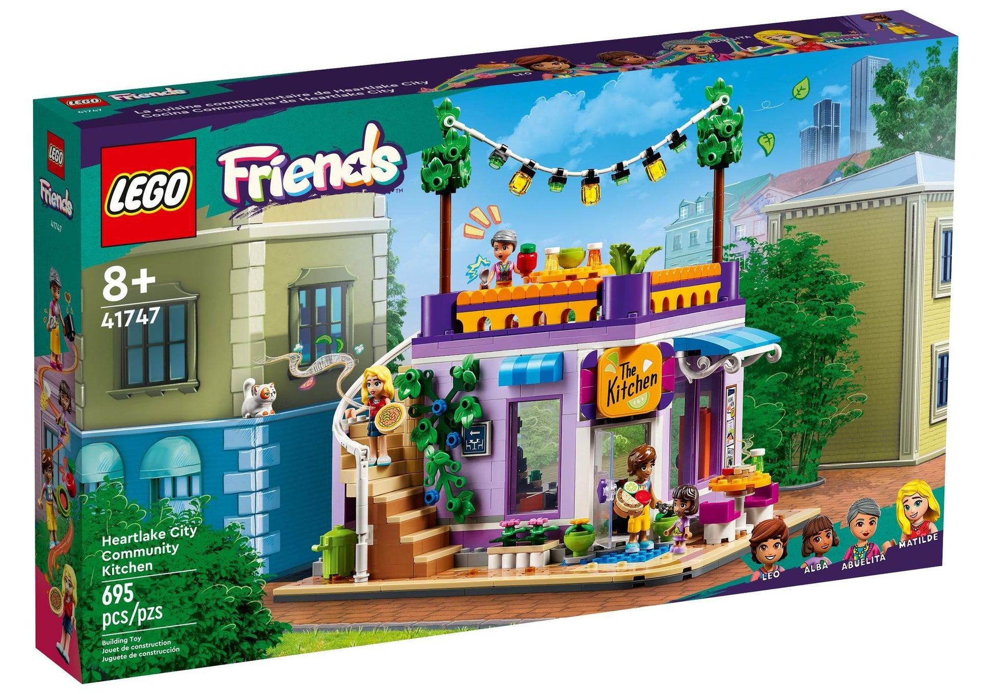 Lego 41747 Friends Heartlake City Gemeinschaftsküche - plegobil