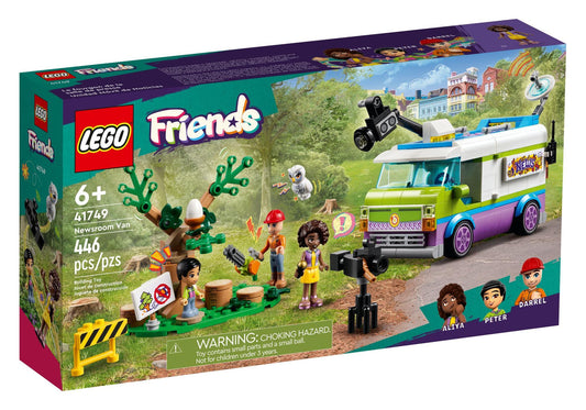 Lego 41749 Friends Nachrichtenwagen - plegobil
