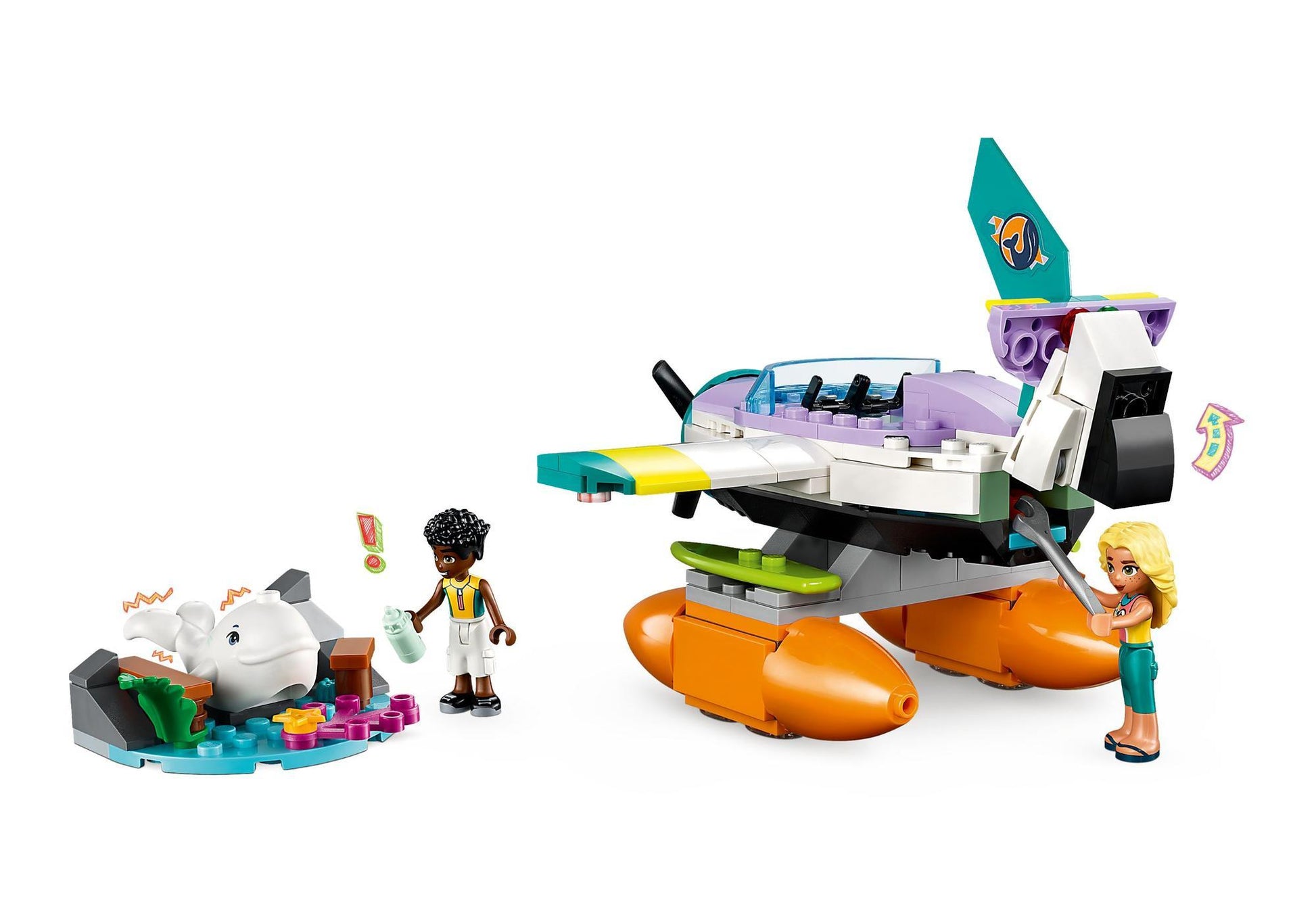 Lego 41752 Friends Seerettungsflugzeug - plegobil