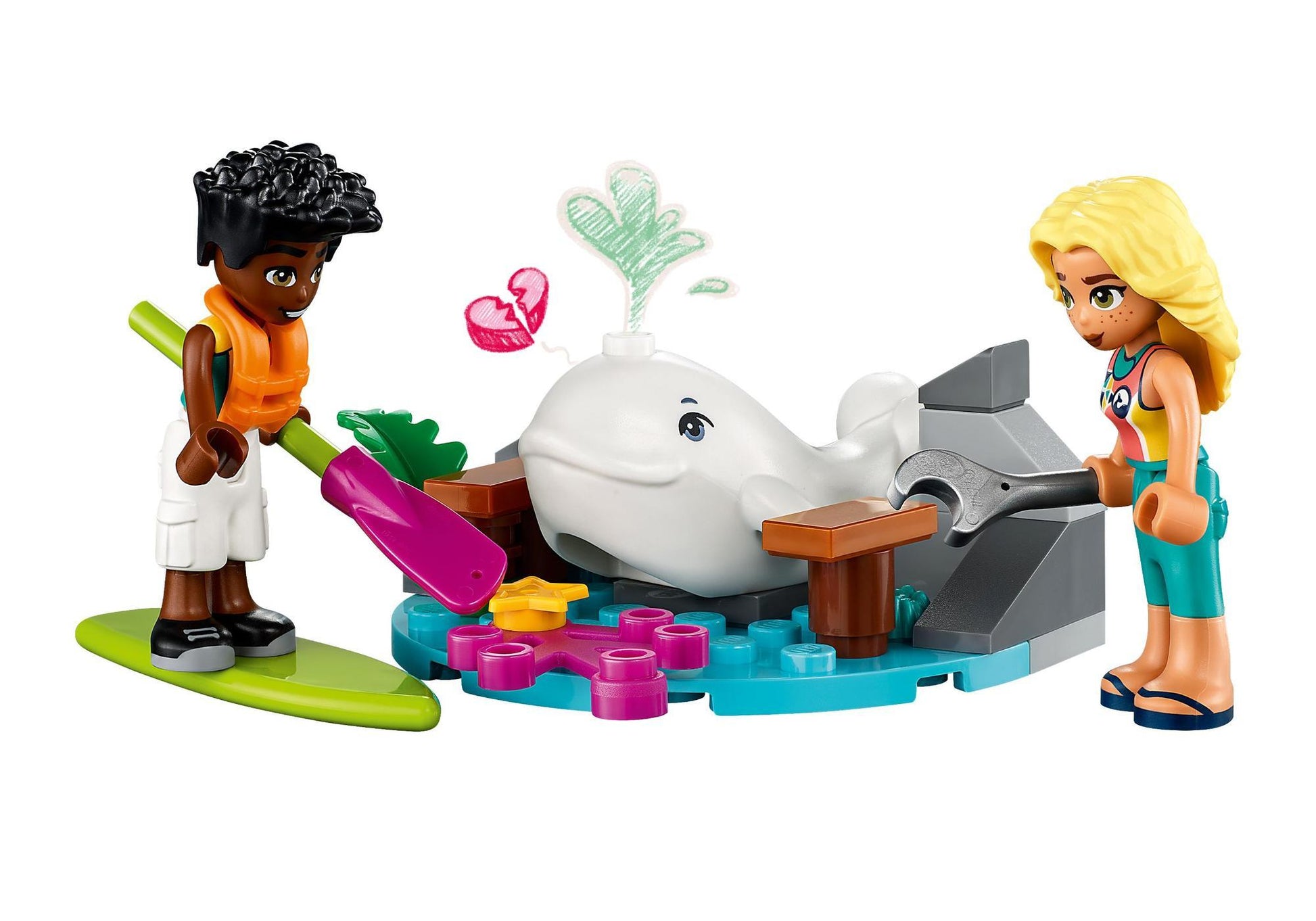 Lego 41752 Friends Seerettungsflugzeug - plegobil