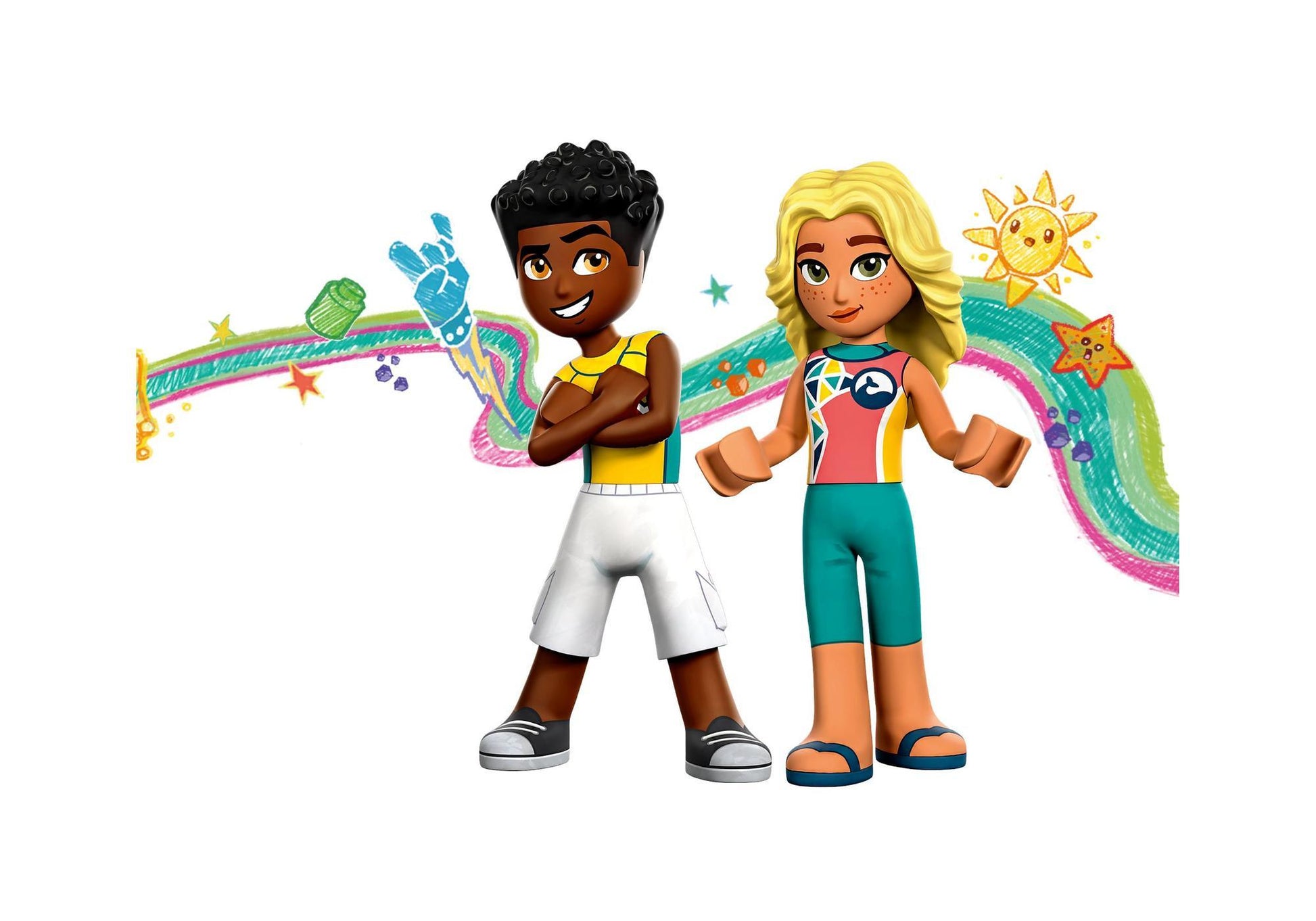 Lego 41752 Friends Seerettungsflugzeug - plegobil