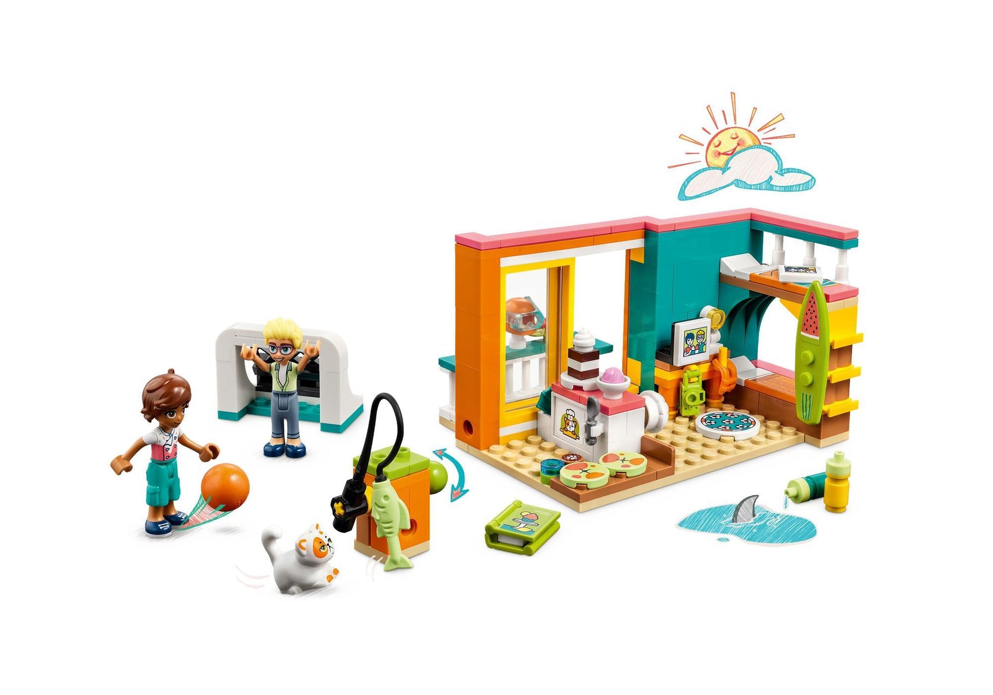 Lego 41754 Friends Leos Zimmer - plegobil
