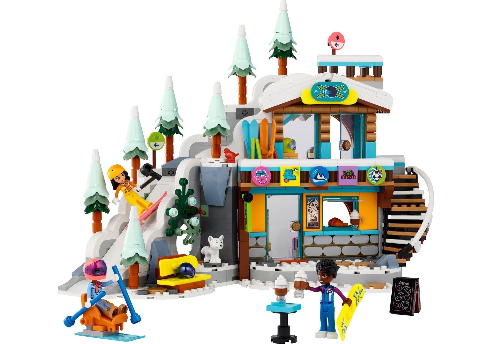 Lego 41756 Friends Skipiste und Café - plegobil