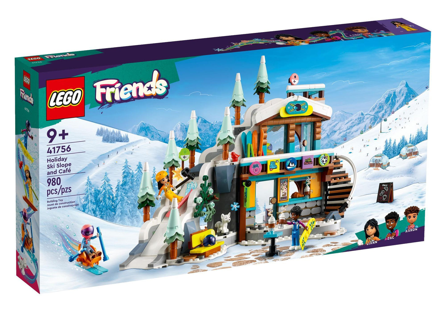 Lego 41756 Friends Skipiste und Café - plegobil