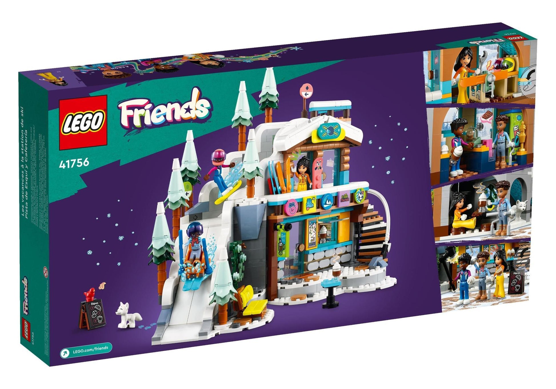 Lego 41756 Friends Skipiste und Café - plegobil