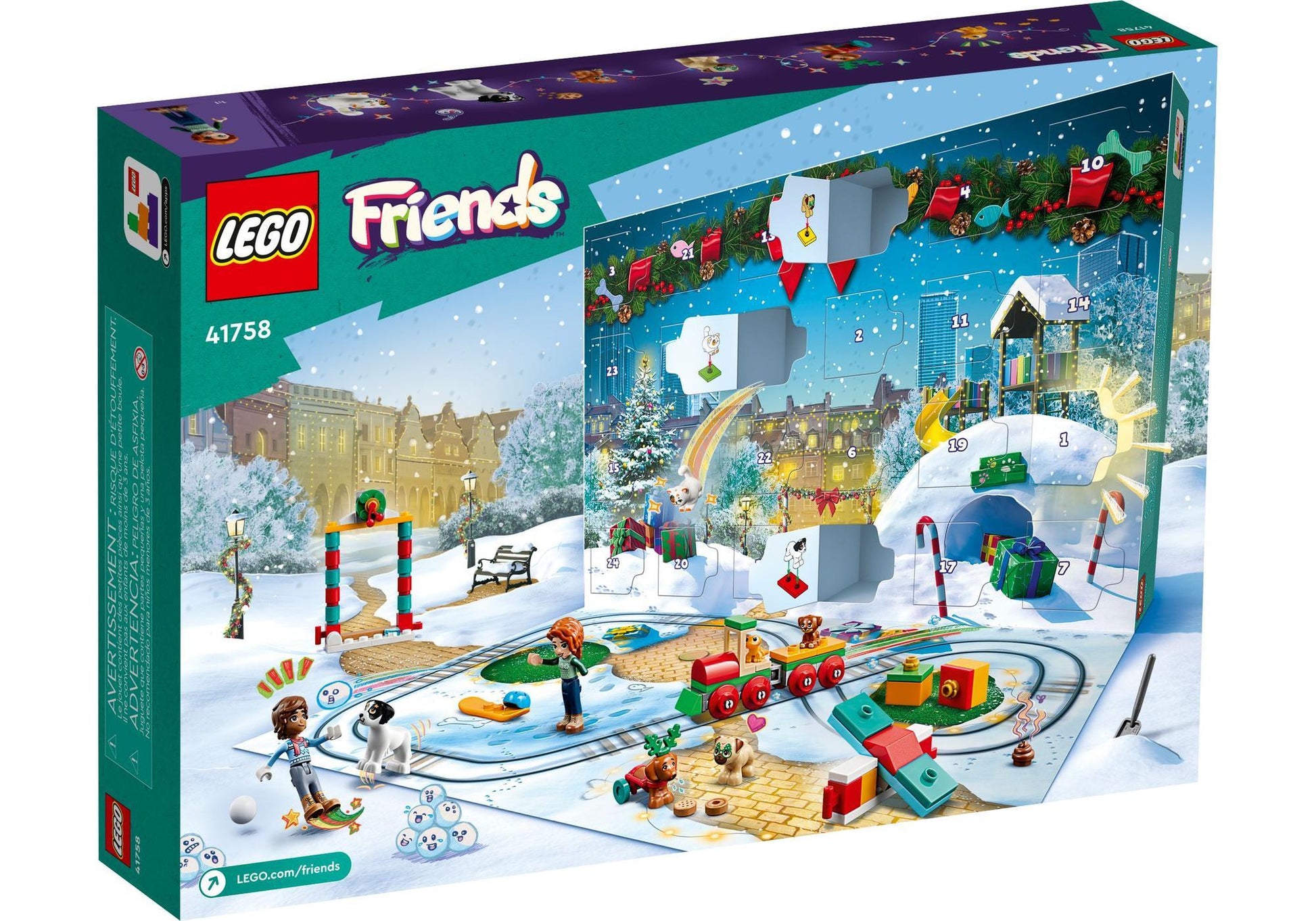 Lego 41758 Friends Friends Adventskalender 2023 - plegobil