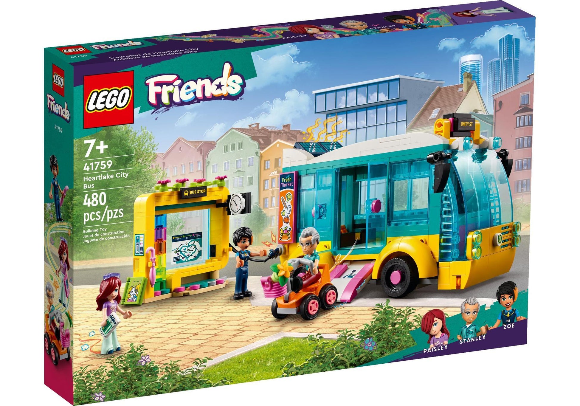 Lego 41759 Friends Heartlake City Stadtbus - plegobil