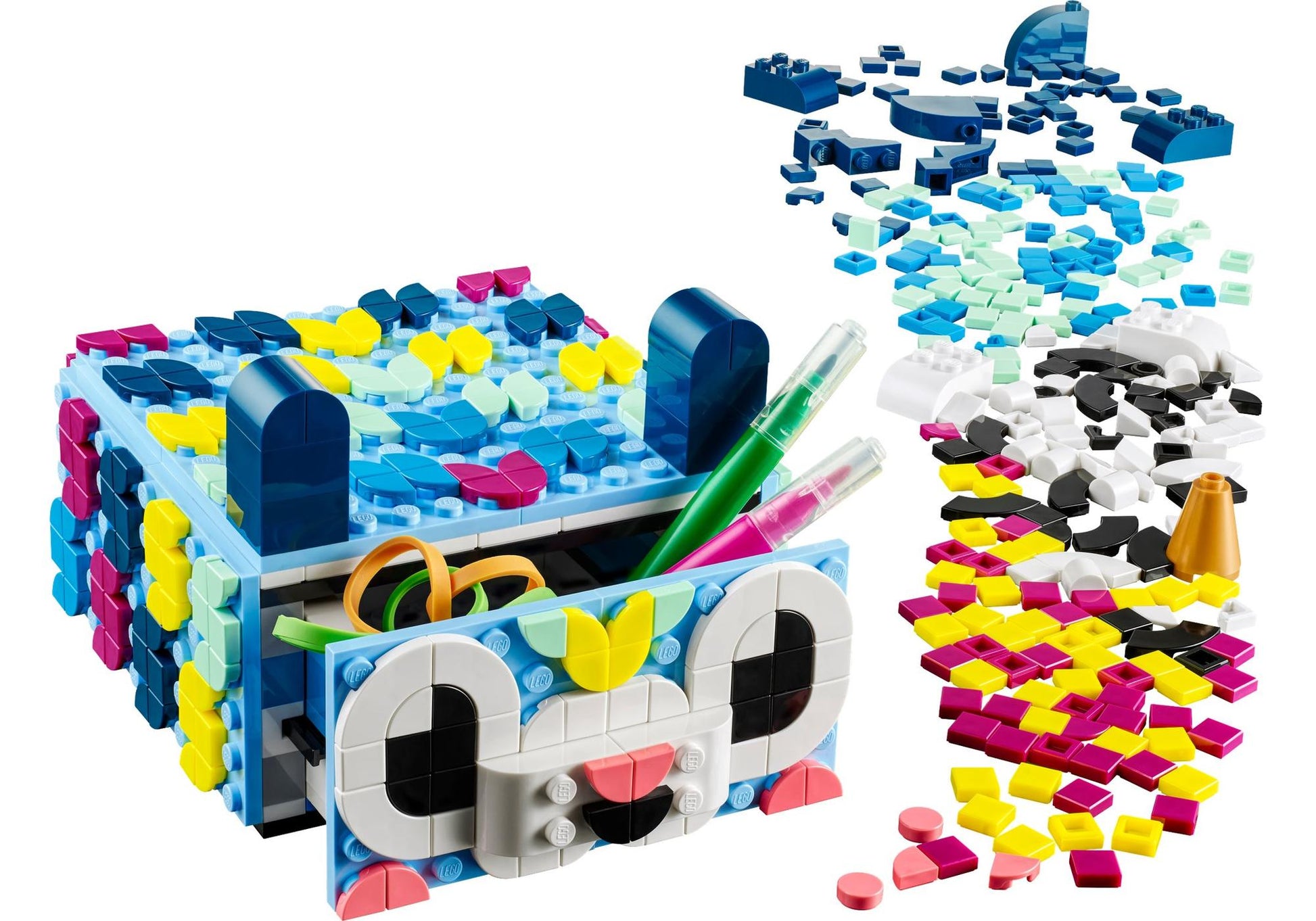 Lego 41805 DOTS Tier-Kreativbox mit Schubfach - plegobil