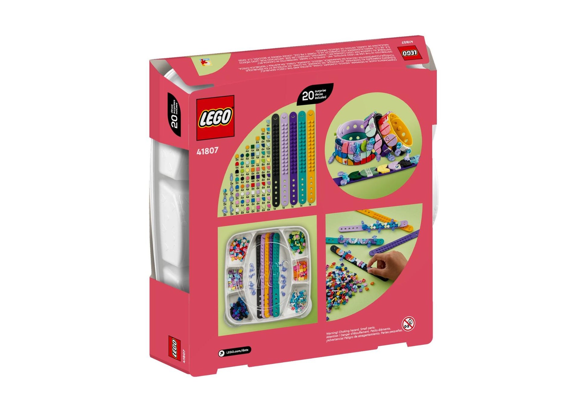 Lego 41807 DOTS Armbanddesign Kreativset - plegobil