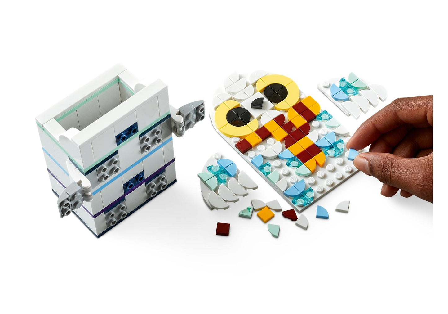 Lego 41809 DOTS Harry Potter: Hedwig Stiftehalter - plegobil