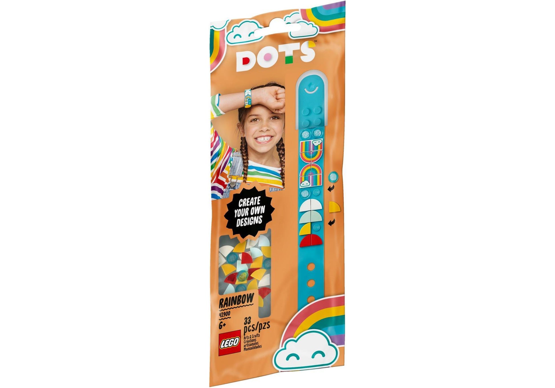 Lego 41900 DOTS Regenbogen Armband - plegobil