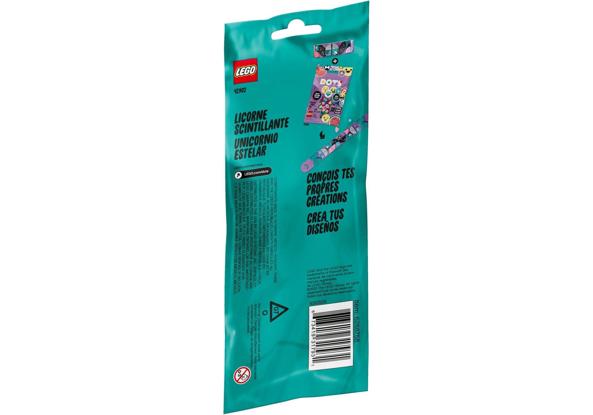 Lego 41902 DOTS Einhorn Armband - plegobil