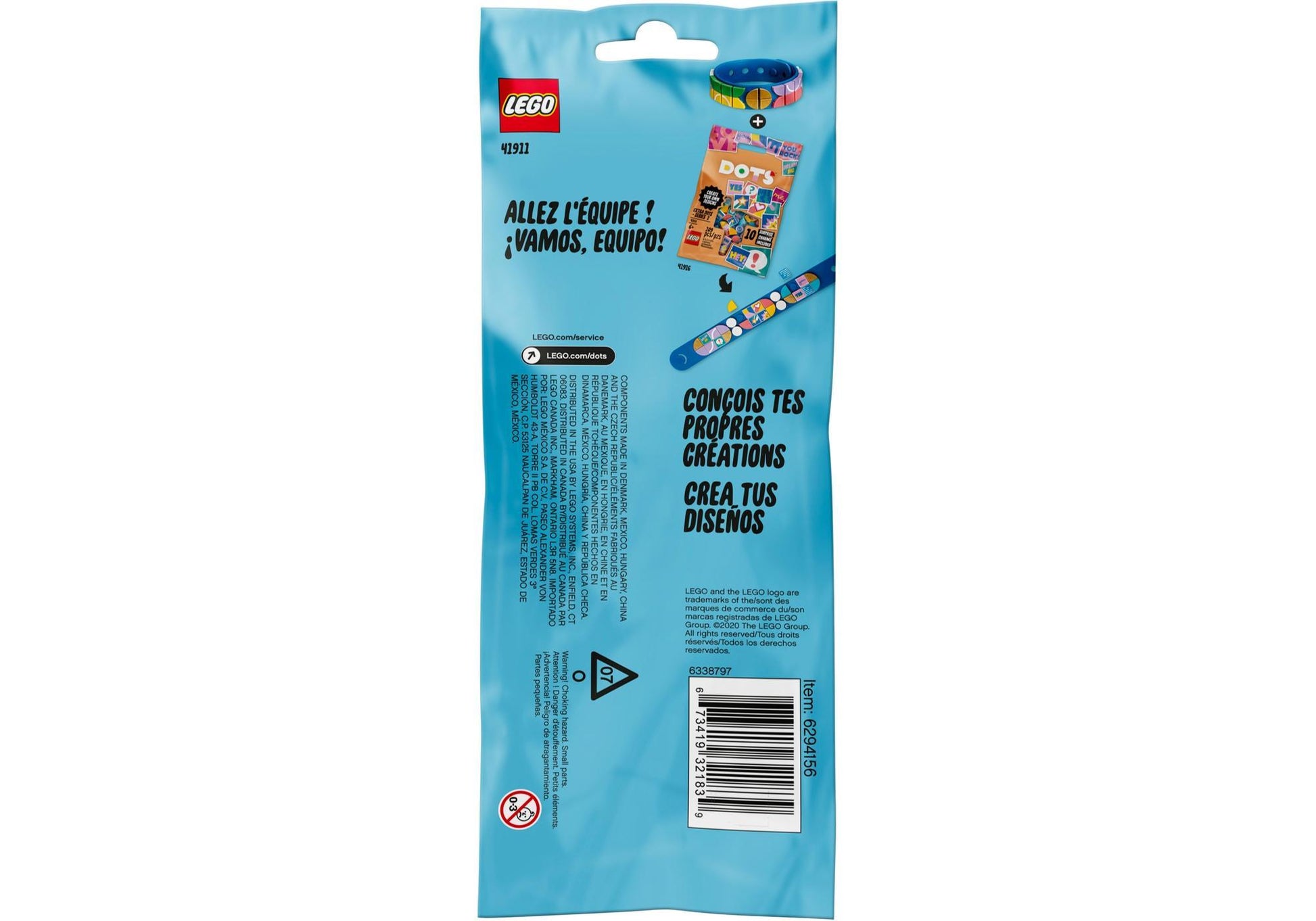 Lego 41911 DOTS Retro Armband - plegobil