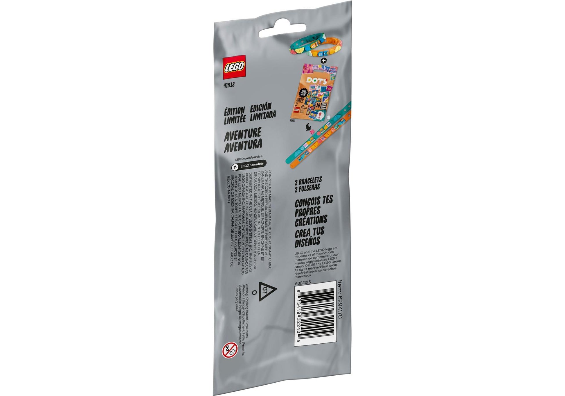 Lego 41918 DOTS Abenteuer Freundschaftsarmbänder - plegobil