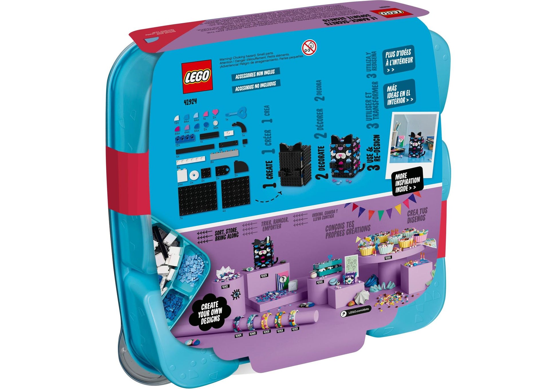 Lego 41924 DOTS Geheimbox Katze - plegobil