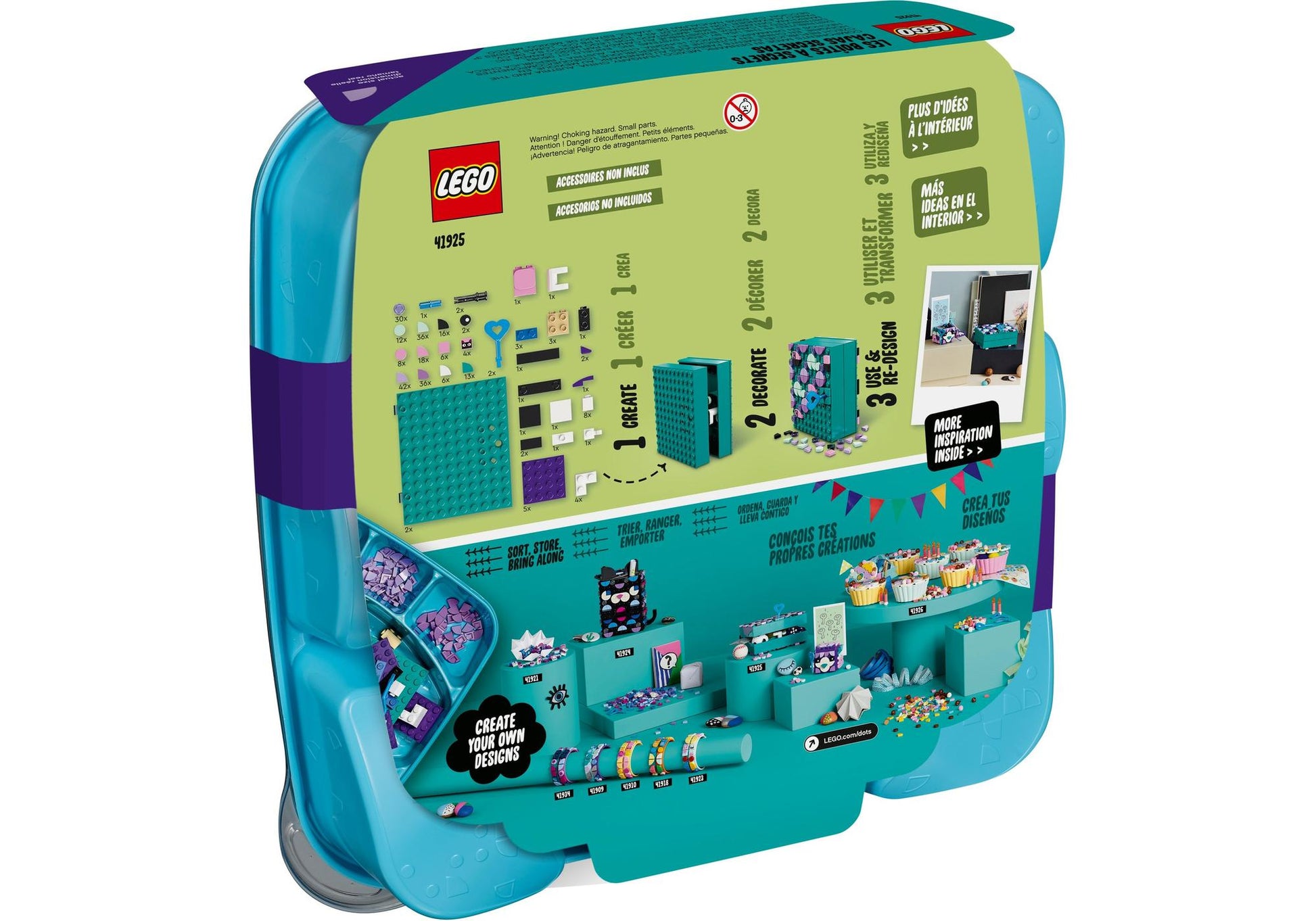 Lego 41925 DOTS Geheimbox mit Schlüsselhalter - plegobil