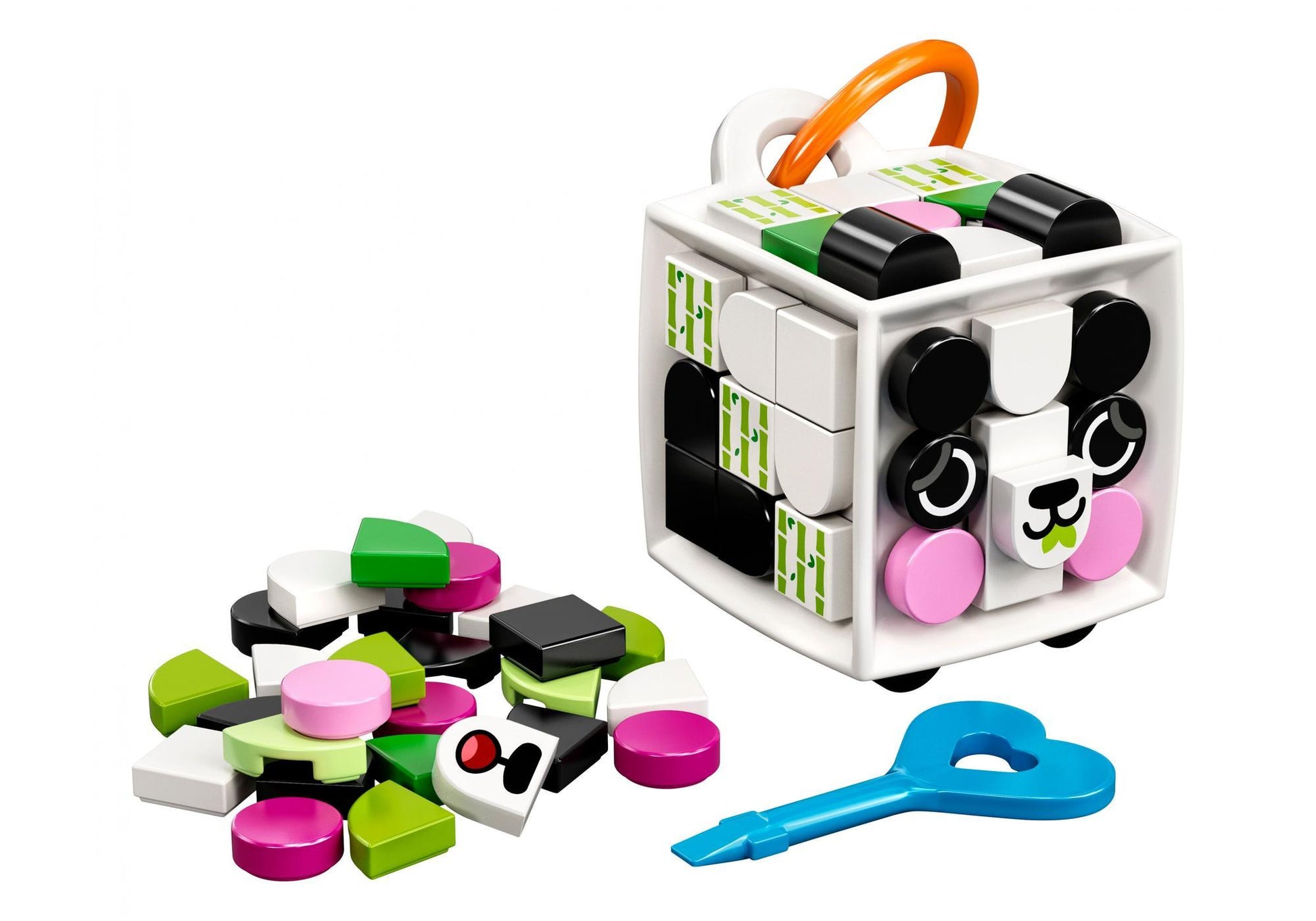 Lego 41930 DOTS Taschenanhänger Panda - plegobil