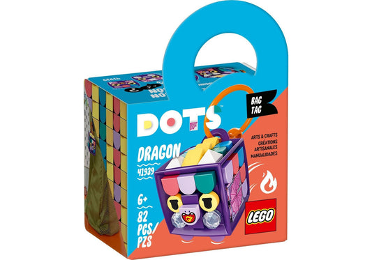 Lego 41939 DOTS Taschenanhänger Drache - plegobil