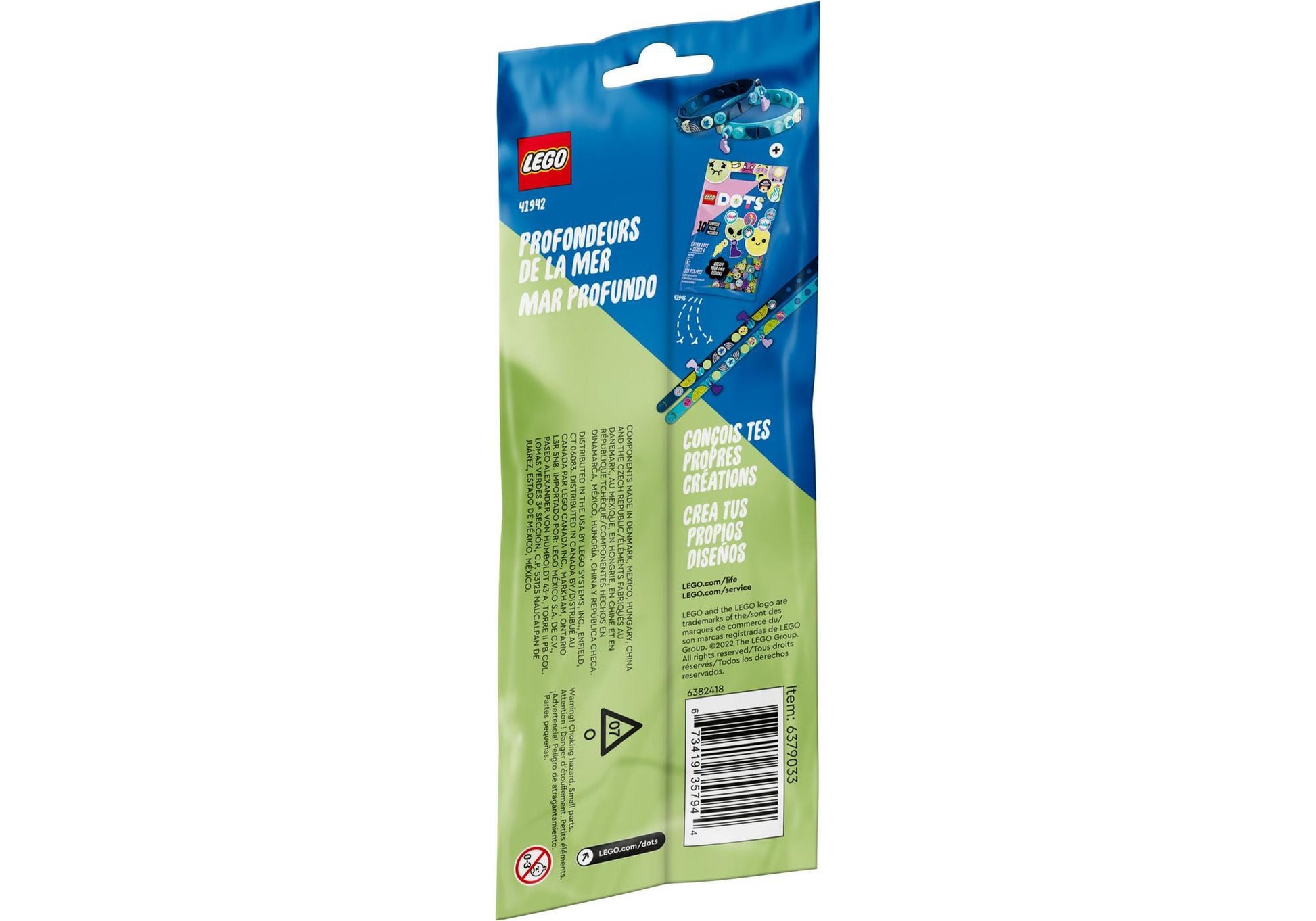 Lego 41942 DOTS Ozean Armband mit Anhängern - plegobil