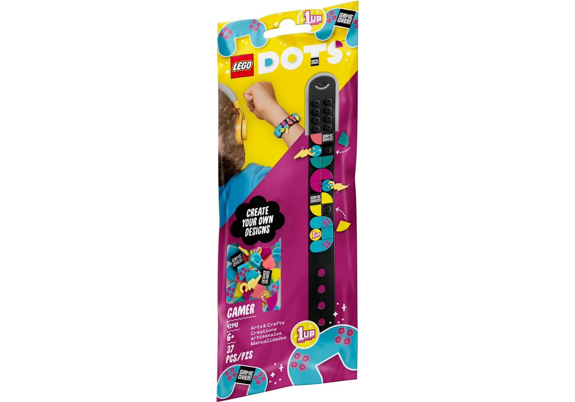Lego 41943 DOTS Gaming Armband mit Anhängern - plegobil