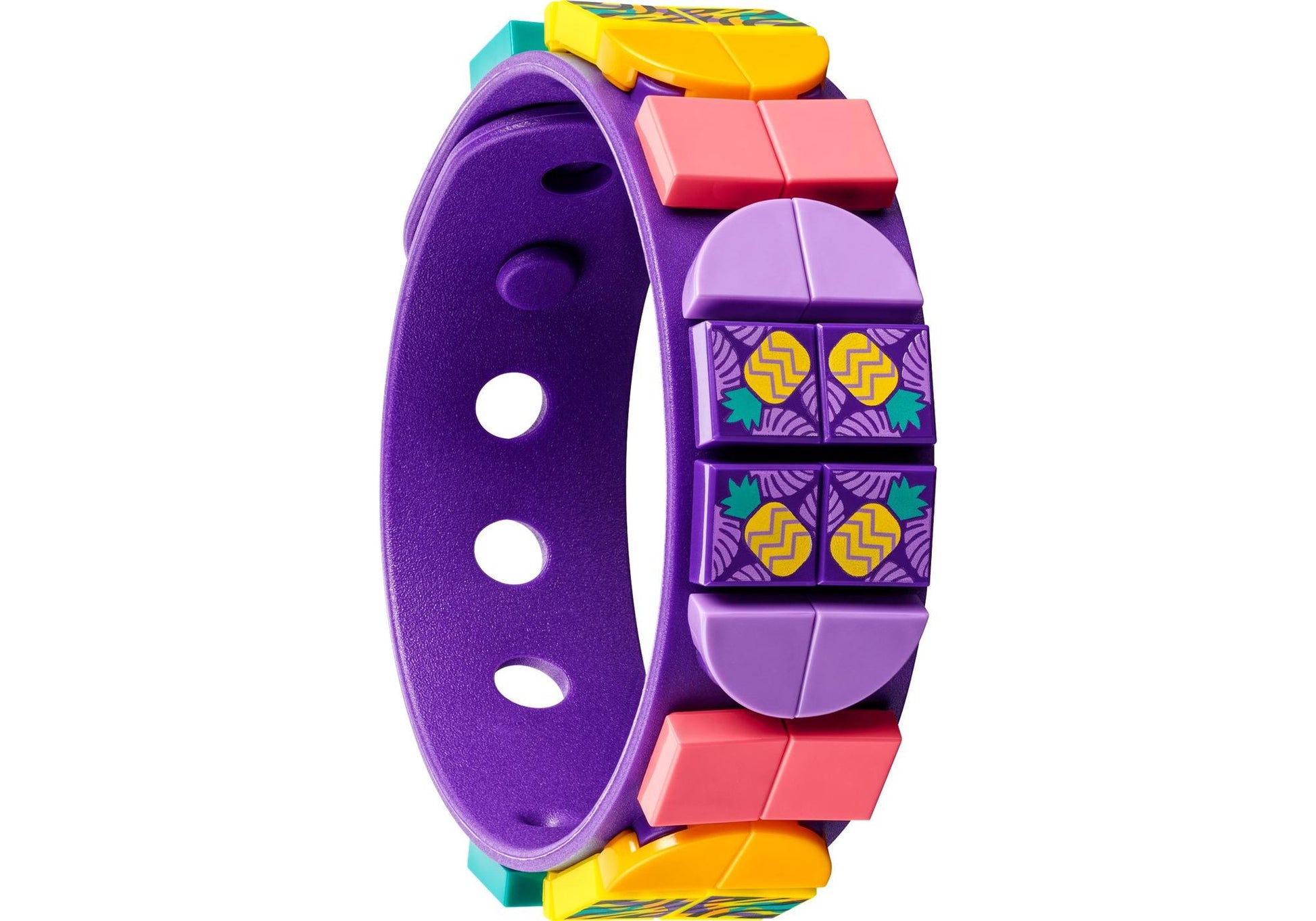 Lego 41945 DOTS Neon-Tiger Armband & Taschenanhänger - plegobil