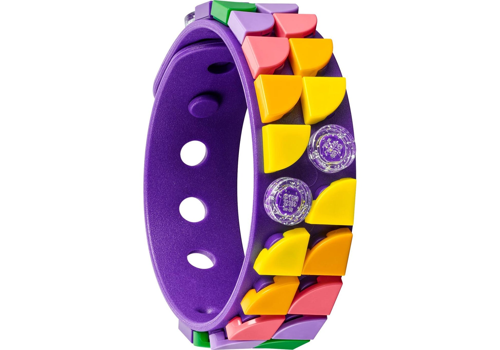 Lego 41945 DOTS Neon-Tiger Armband & Taschenanhänger - plegobil
