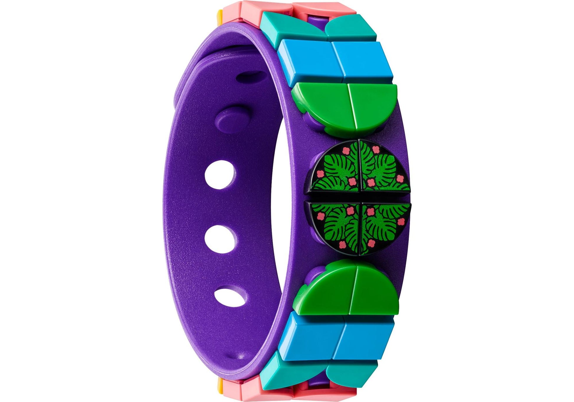 Lego 41945 DOTS Neon-Tiger Armband & Taschenanhänger - plegobil